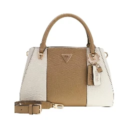 Beige Polyethylene Handbag