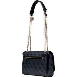 Gray Polyethylene Handbag