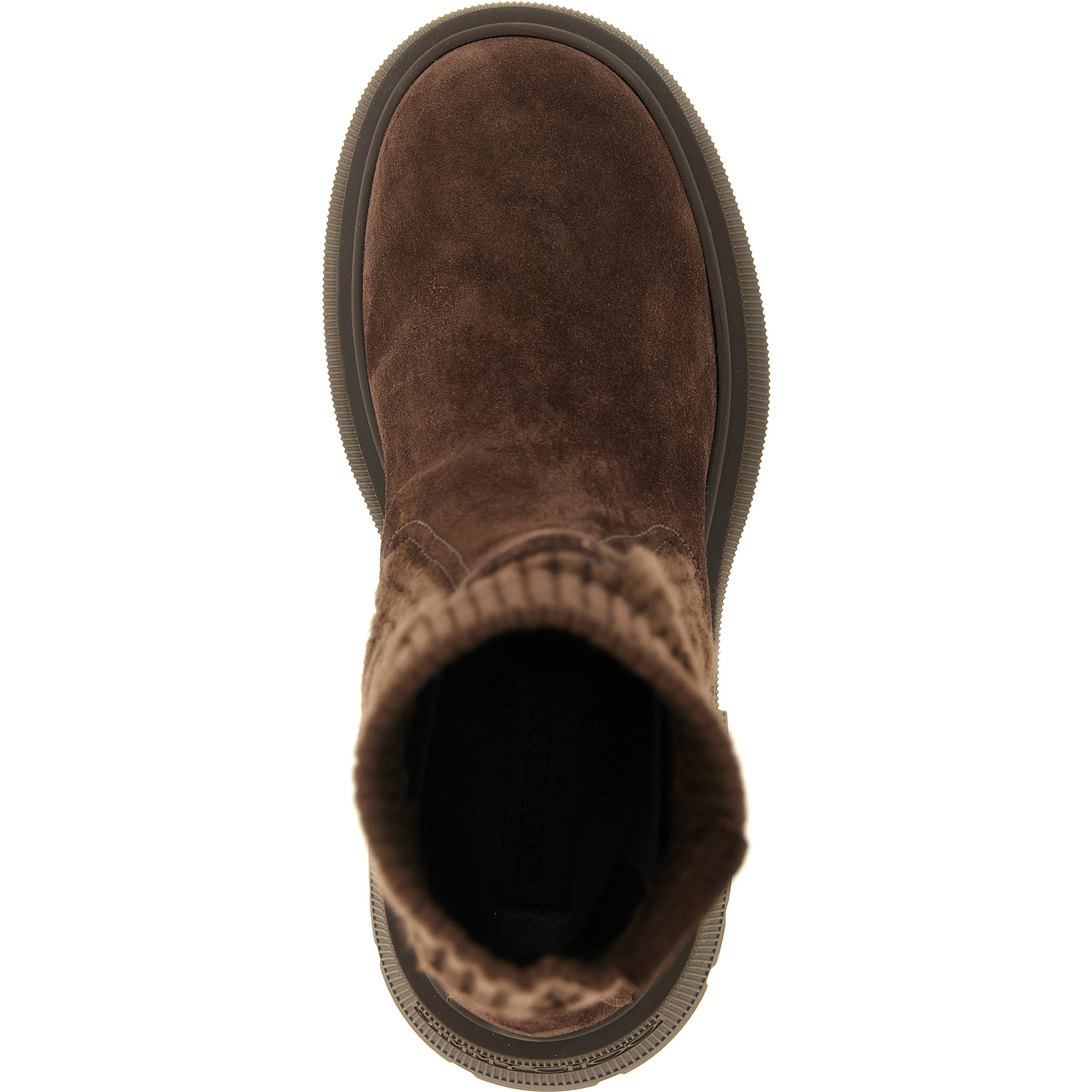 Brown Lamb Leather Ankle Boots