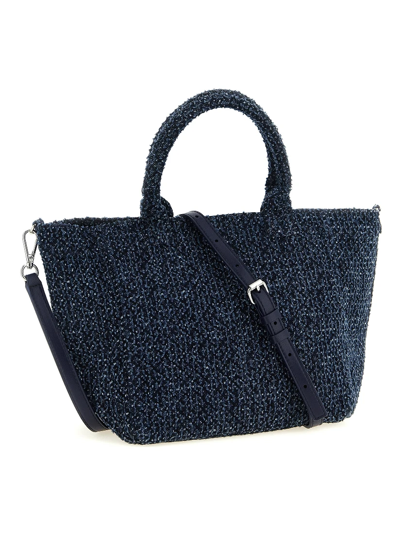Blue Organic Cotton Tote Bag