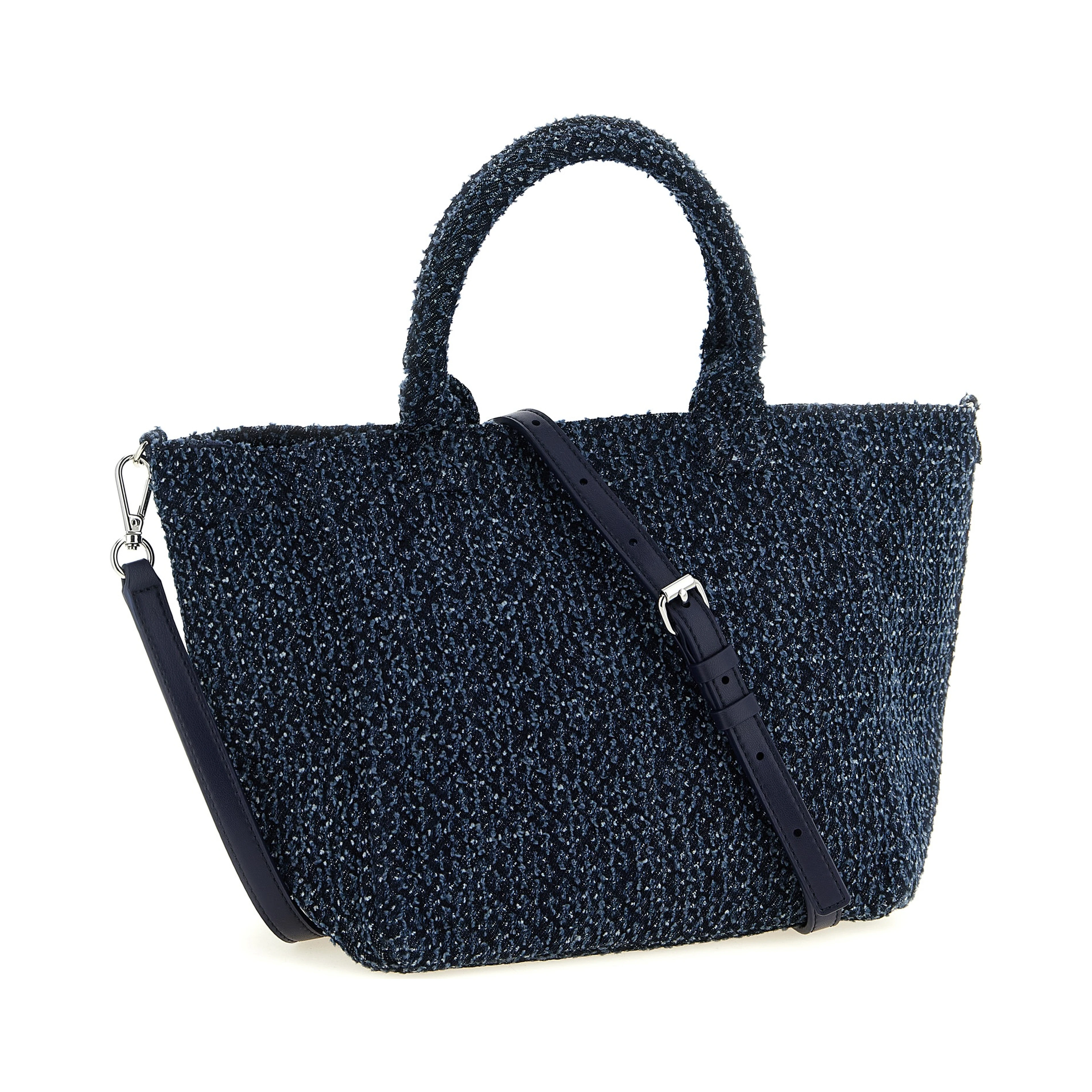 Blue Organic Cotton Tote Bag