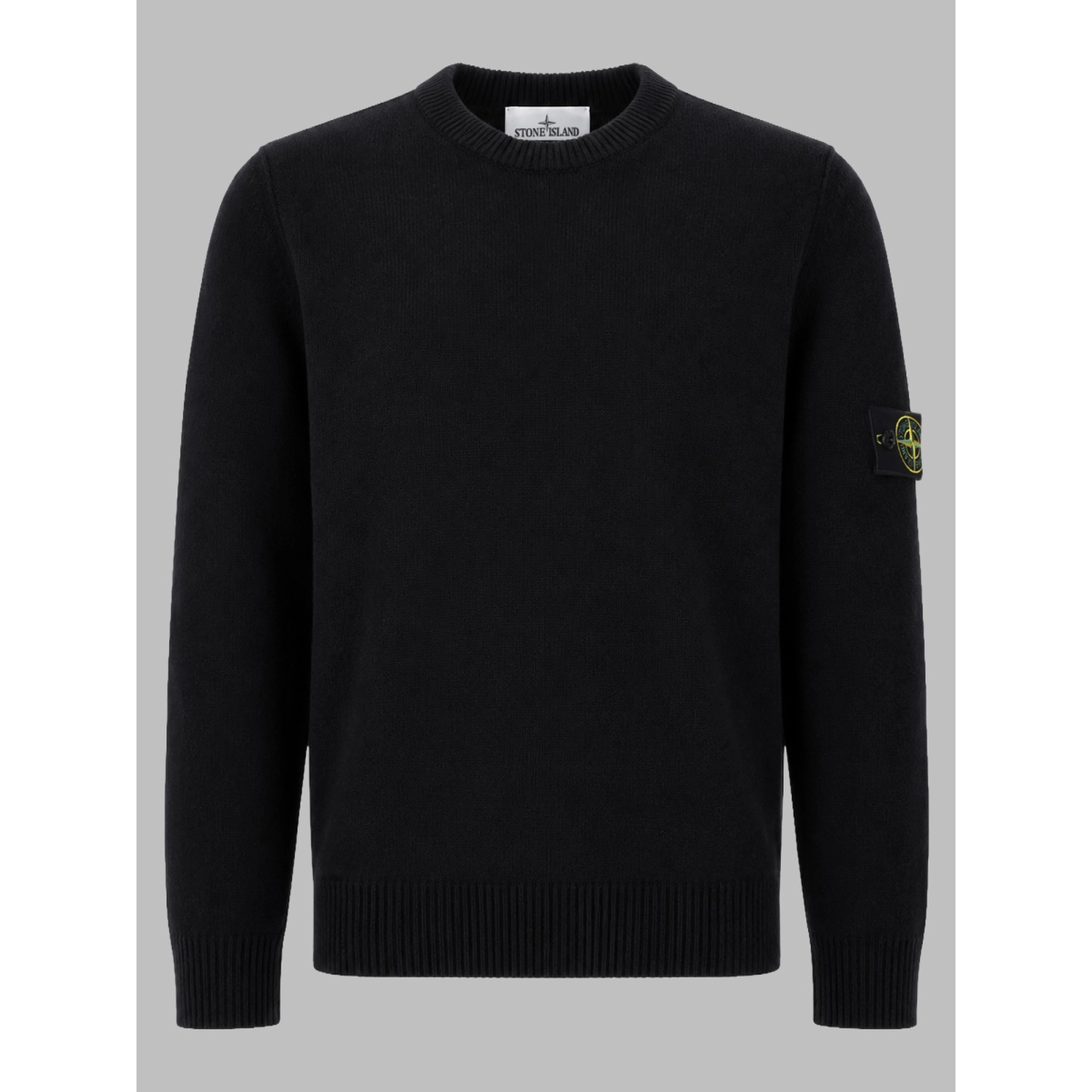 MAGLIA IN LANA CON PATCH LOGO