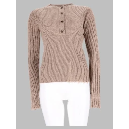 Maglia "Henley" in Cashmere