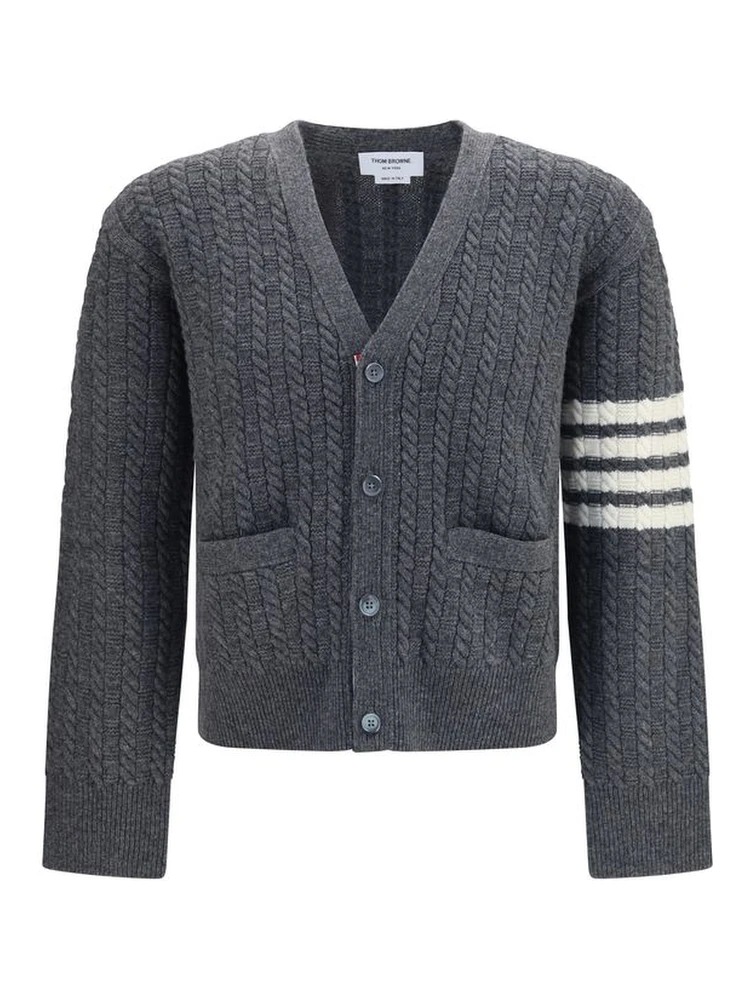 Gray Wool Oves Aries Cardigan