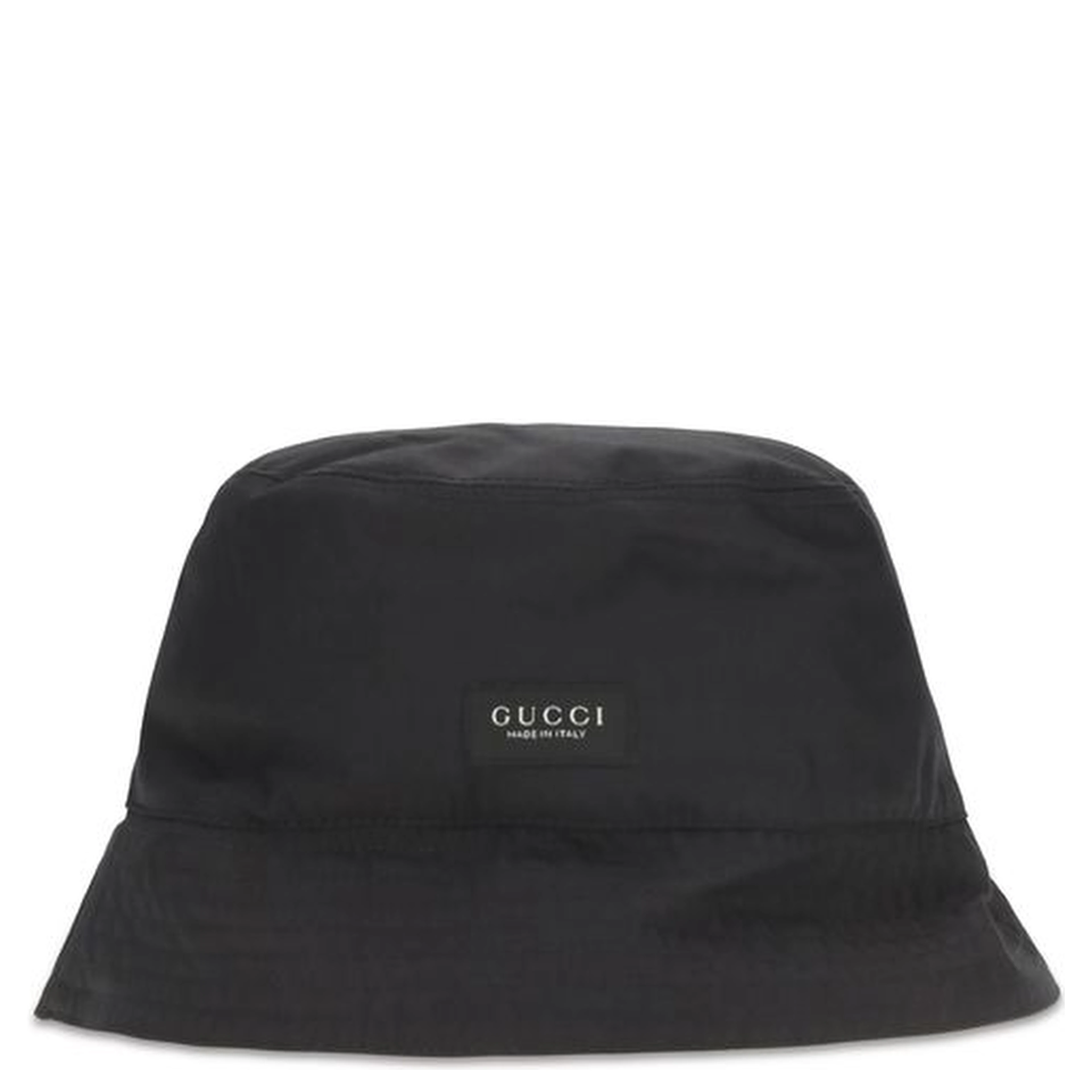 Black Cotton Bucket Hat