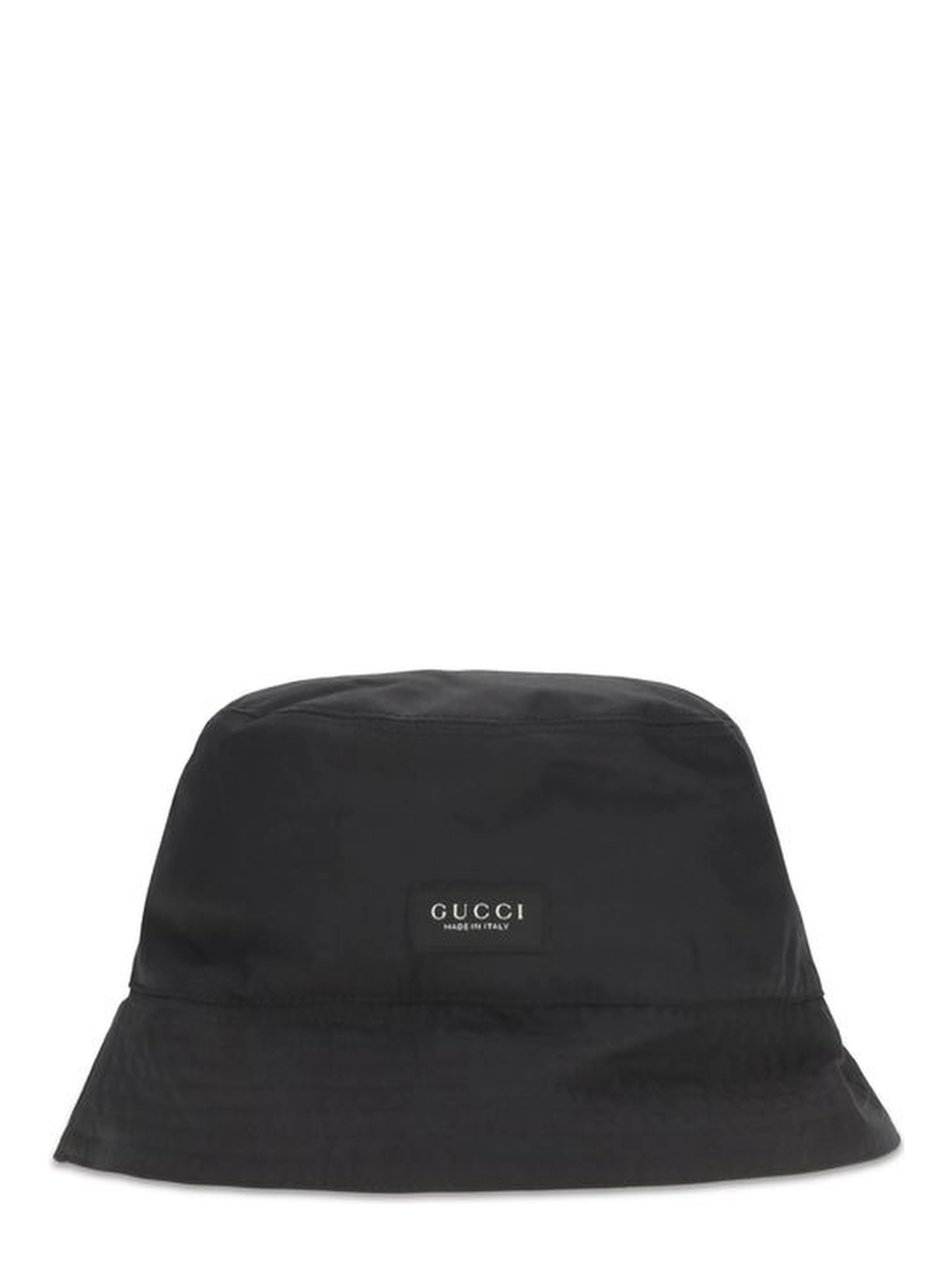 Black Cotton Bucket Hat