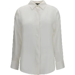 White Silk Dress Shirt