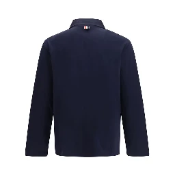 Gray Cotton Polo Shirt
