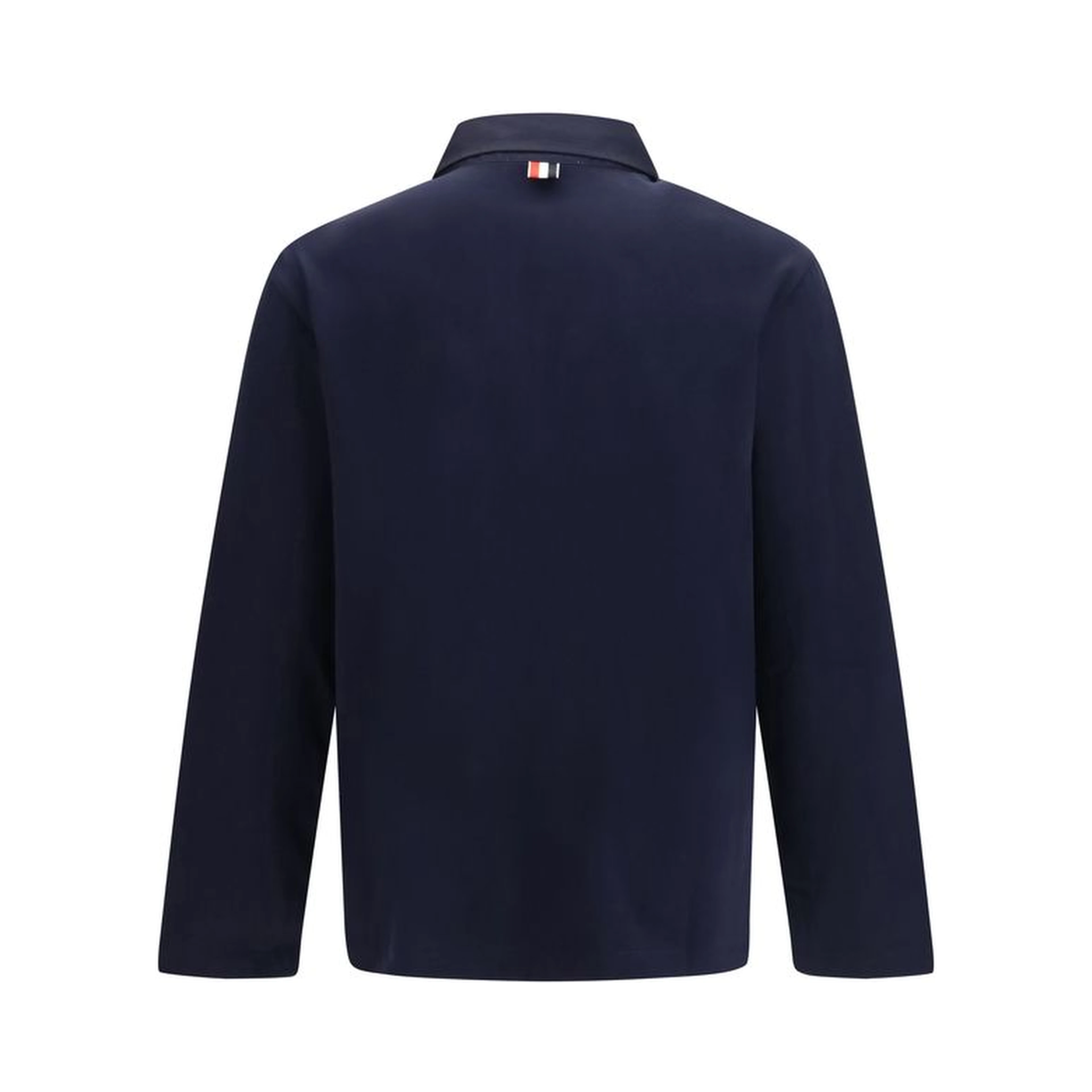 Gray Cotton Polo Shirt