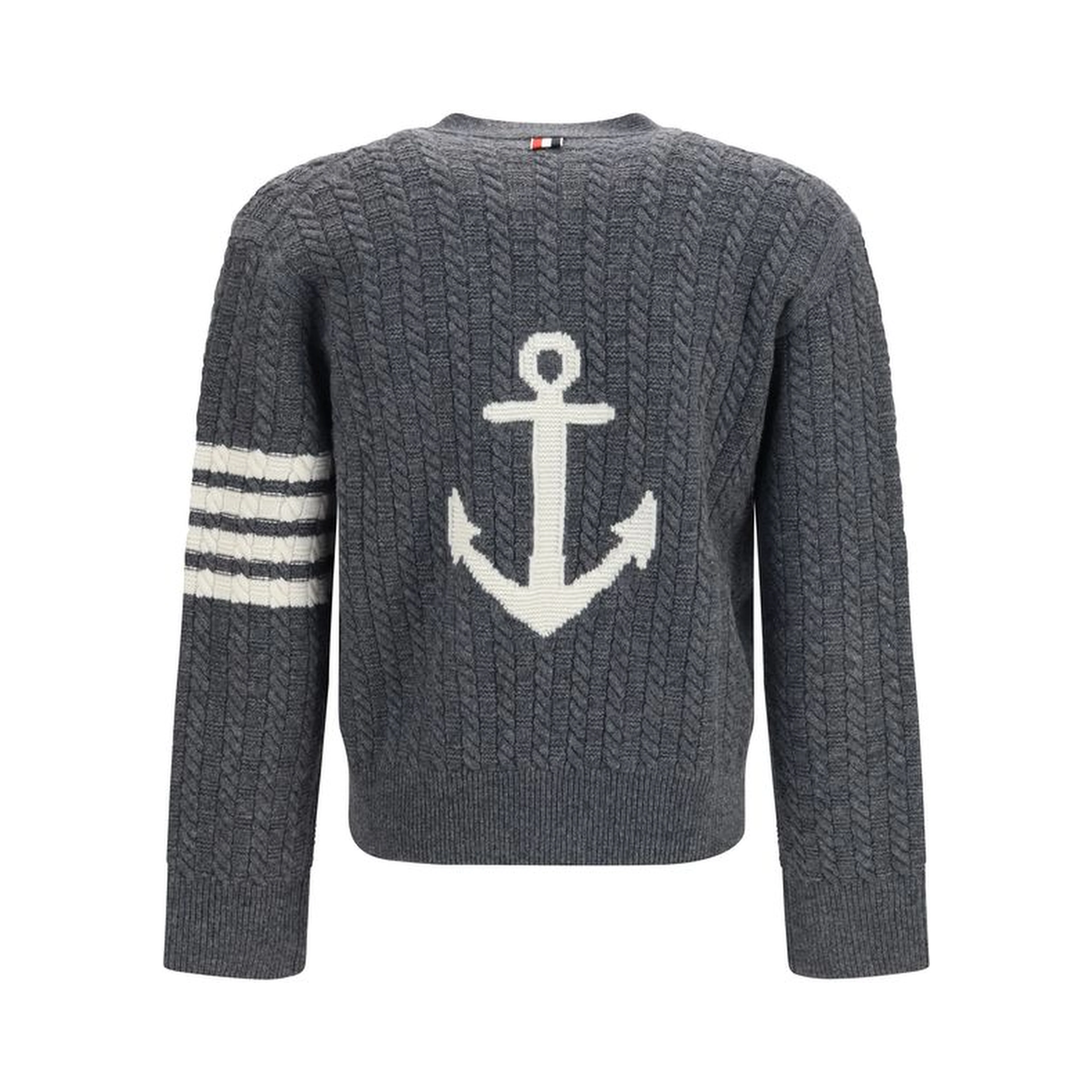 Gray Wool Oves Aries Cardigan