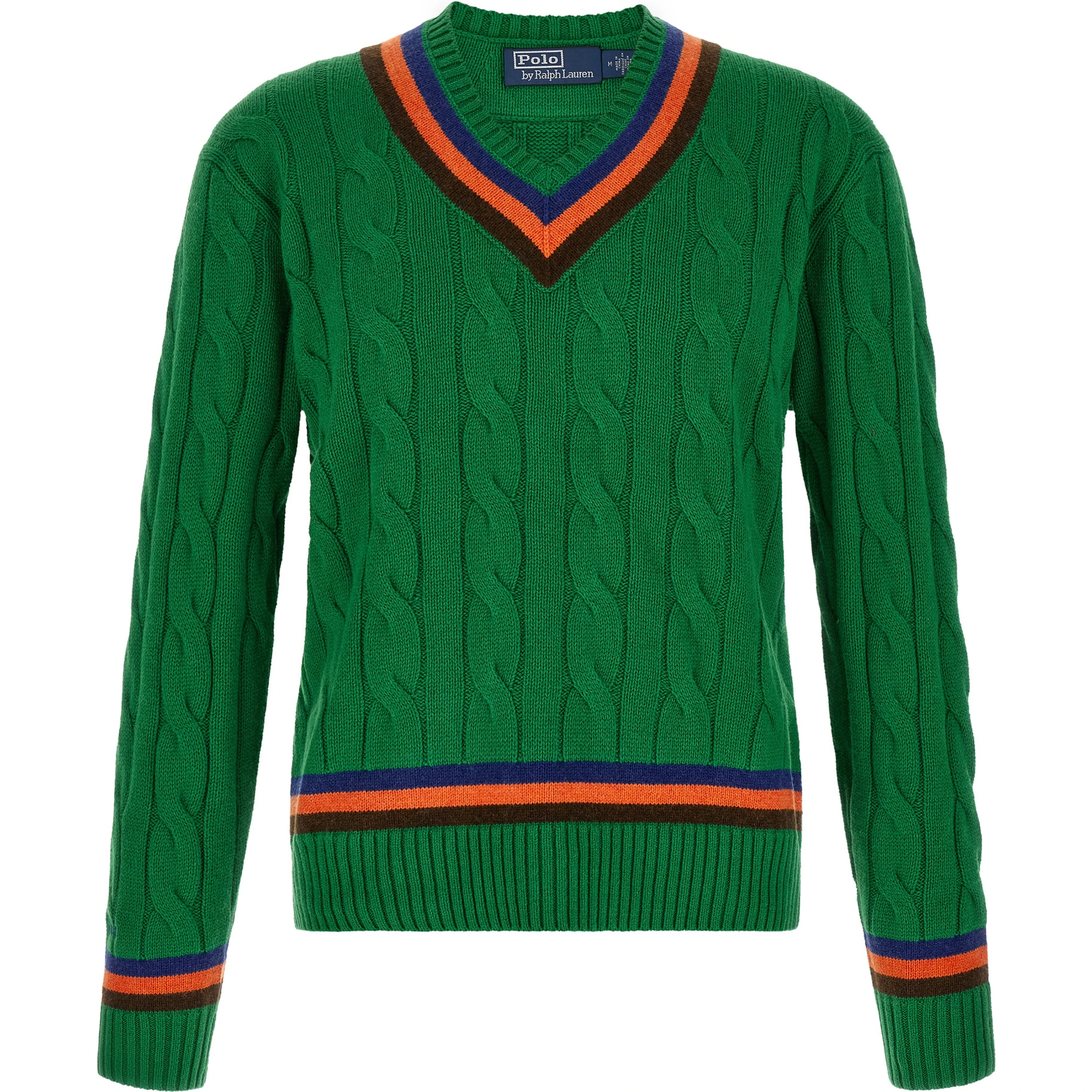 Bicolor Wool Cardigan