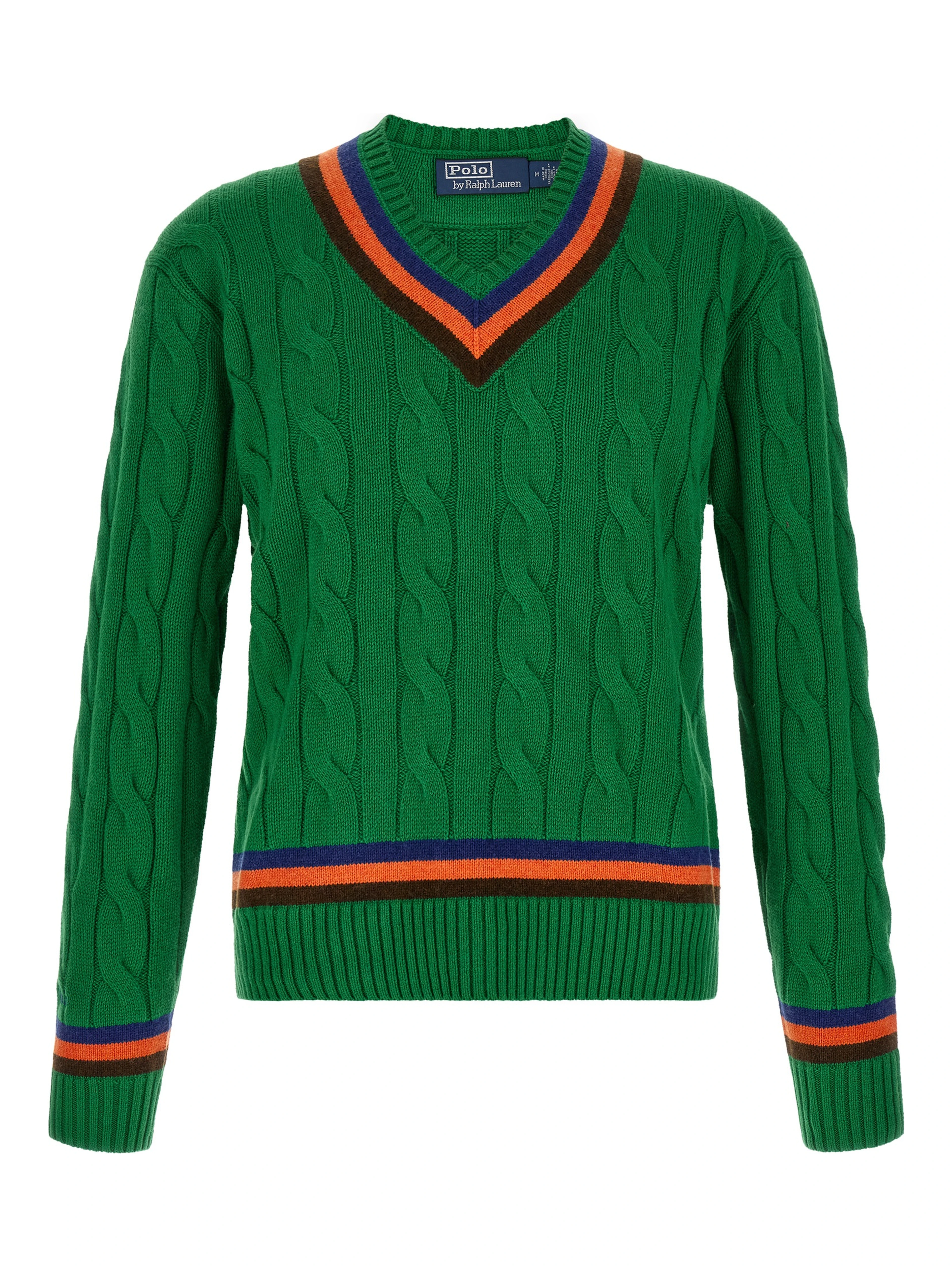 Bicolor Wool Cardigan