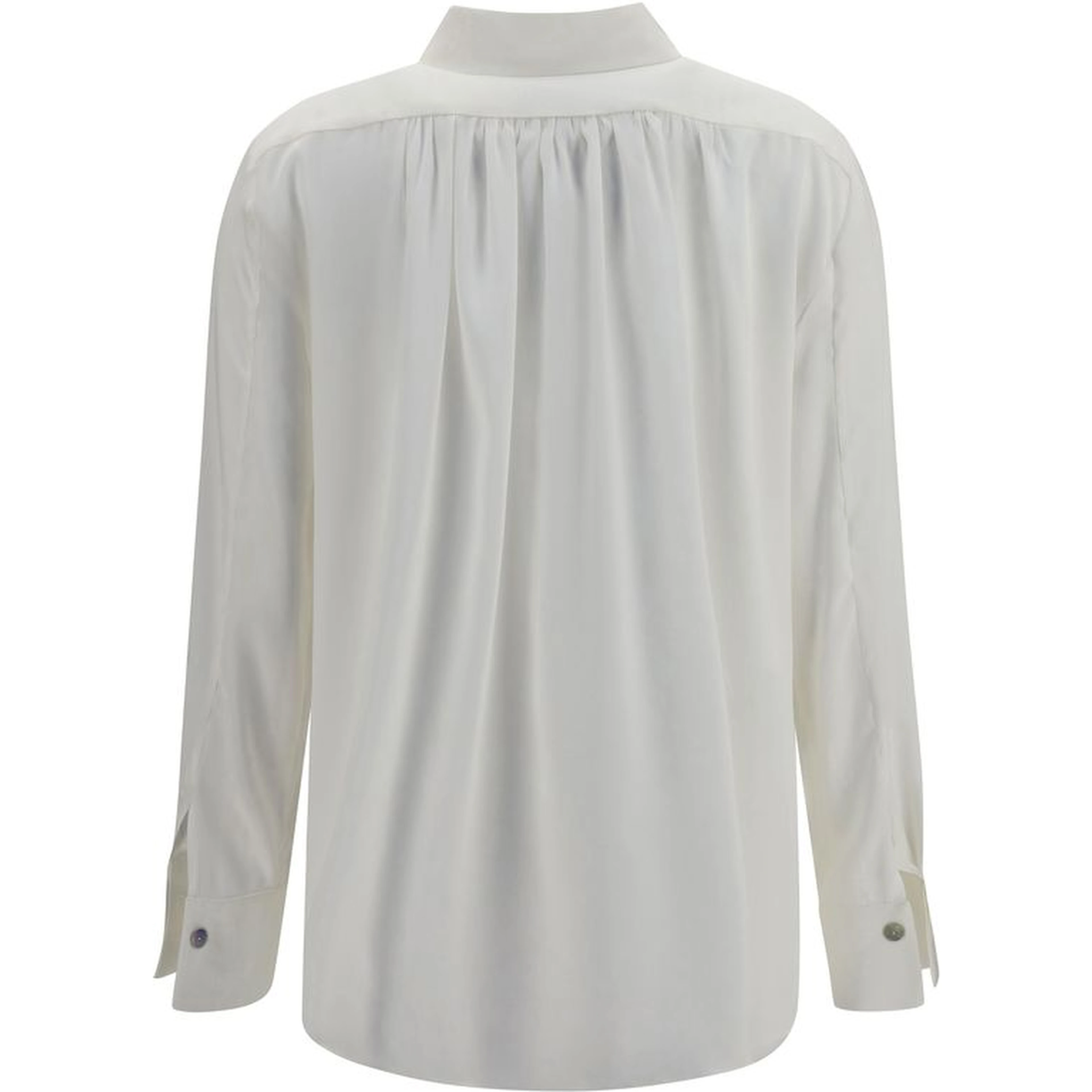 White Silk Dress Shirt