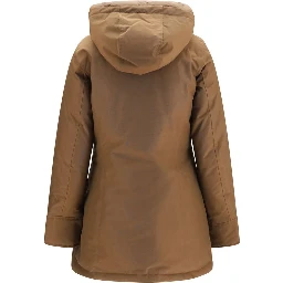 Brown Cotton Parka