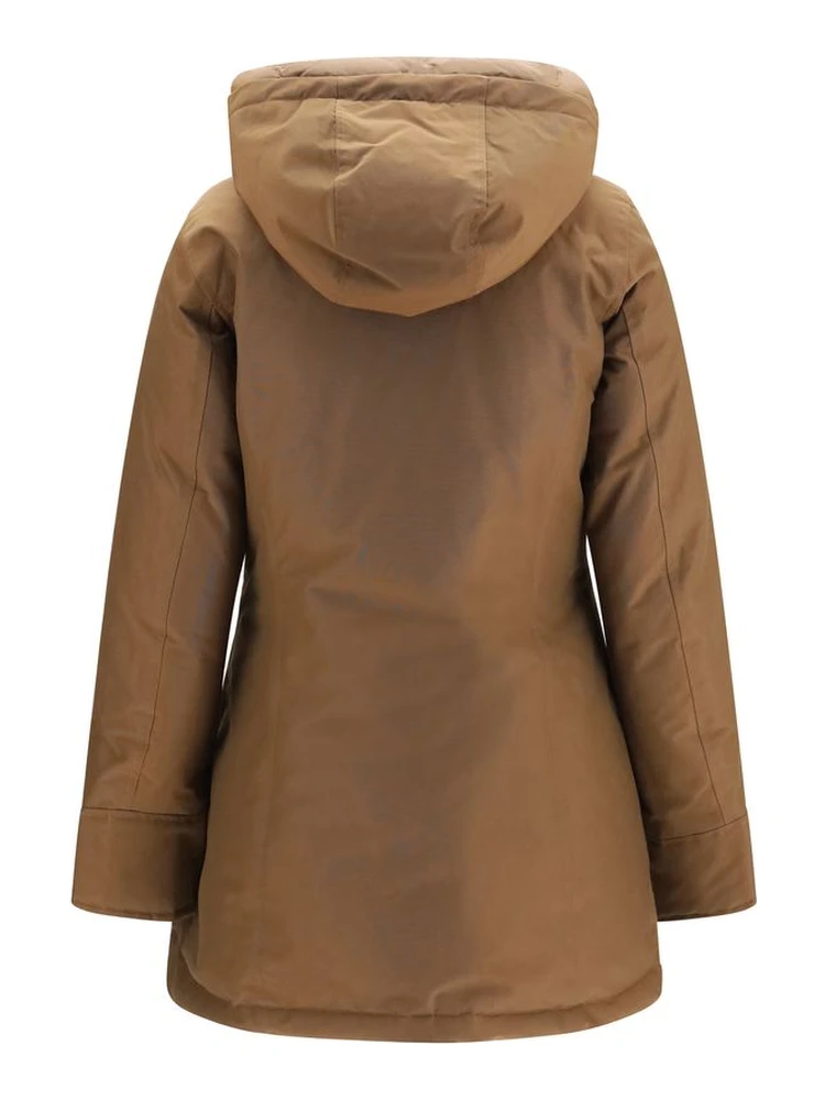 Brown Cotton Parka alternative