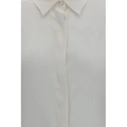 White Silk Dress Shirt