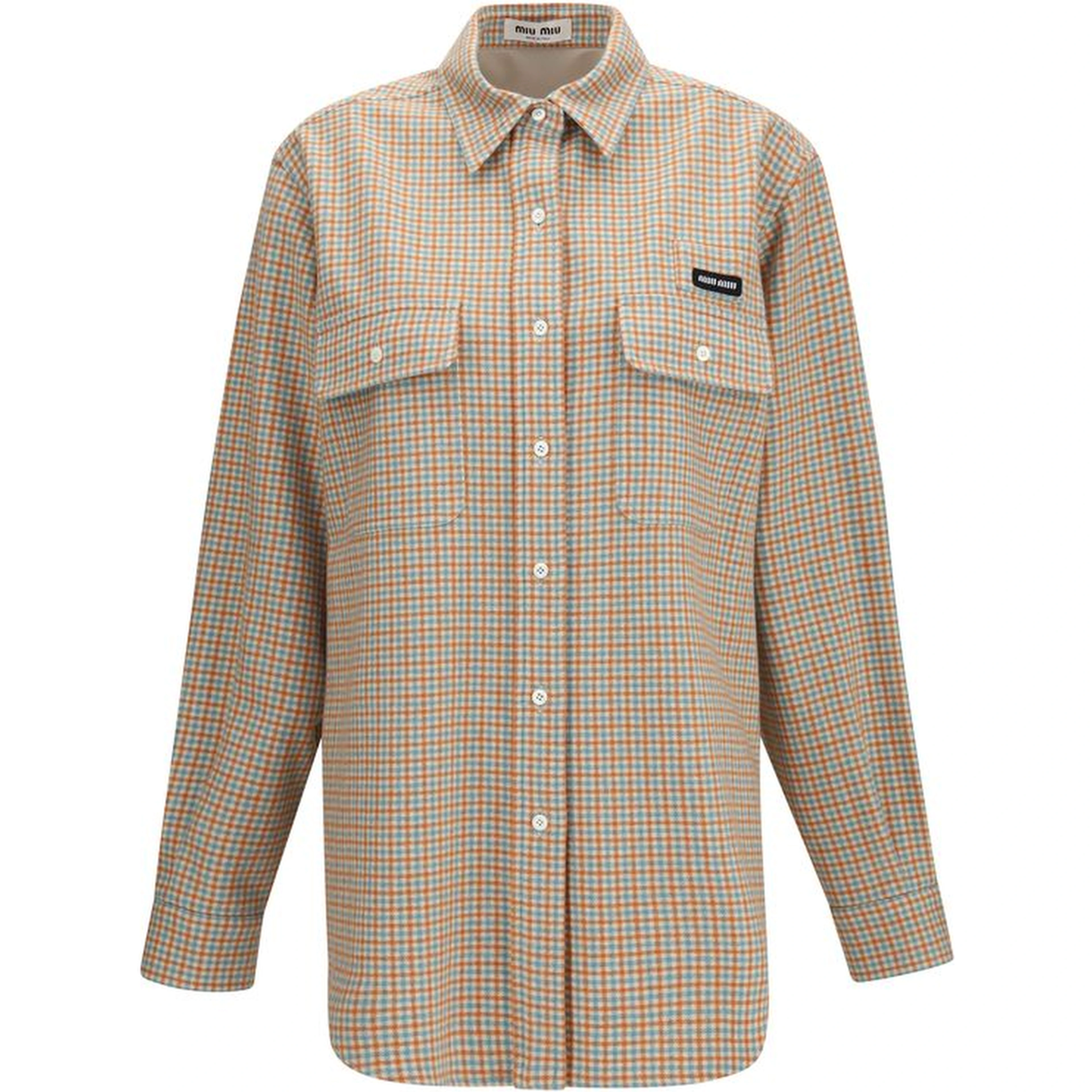 Orange Wool Oves Aries Shirt