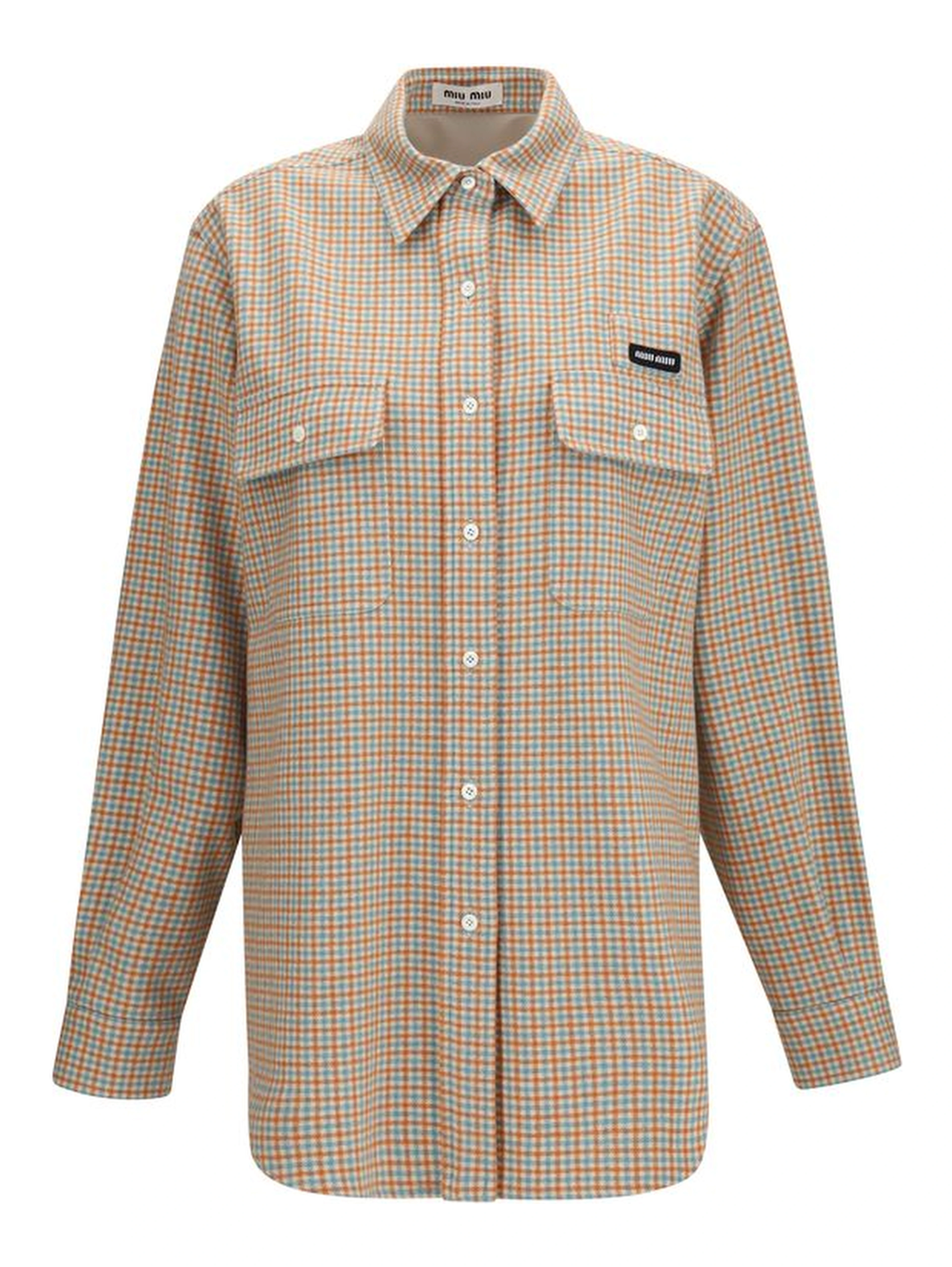 Orange Wool Oves Aries Shirt