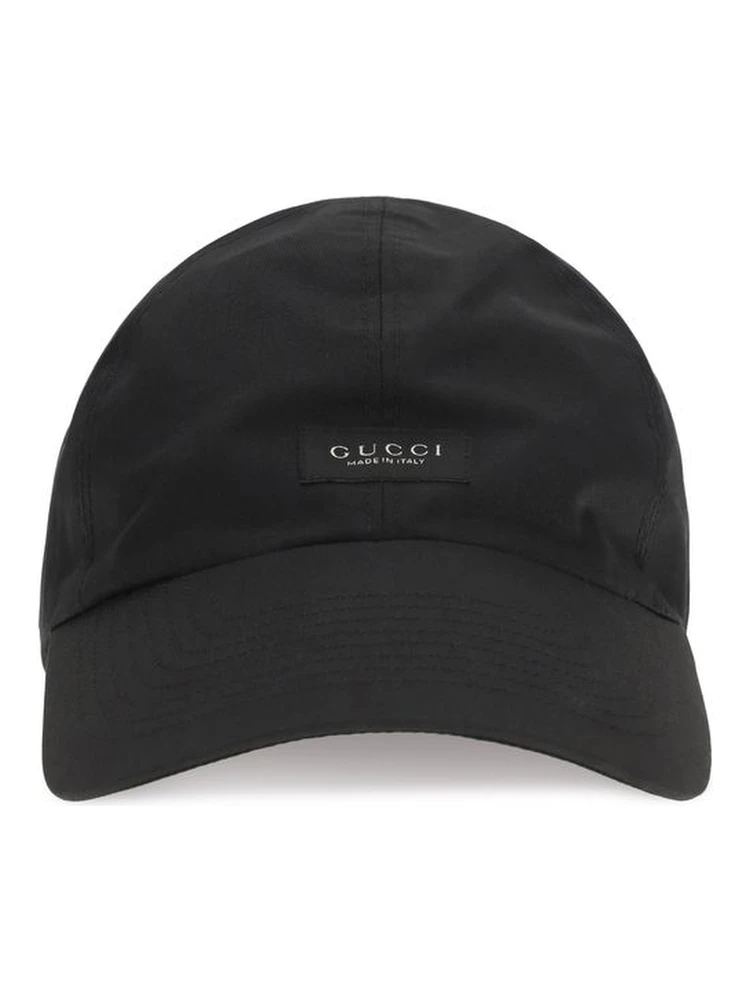 Black Cotton Cap (Baseball Hat)