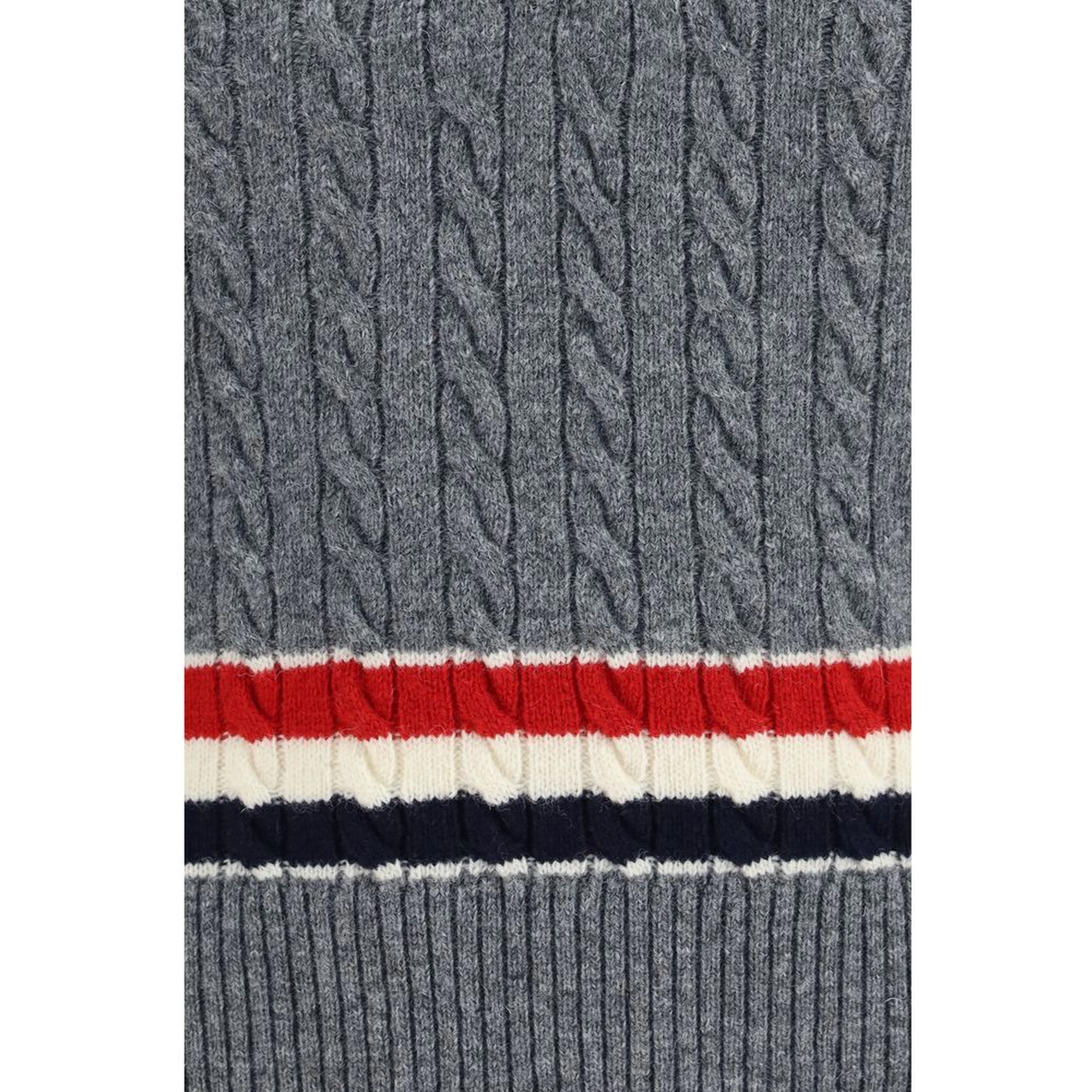 Gray Wool Oves Aries Sleeveles Sweater