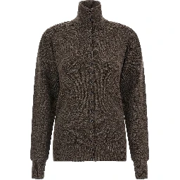 Brown Wool Cardigan