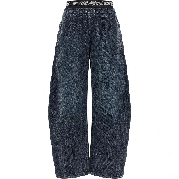 Black Cotton Casual Pants