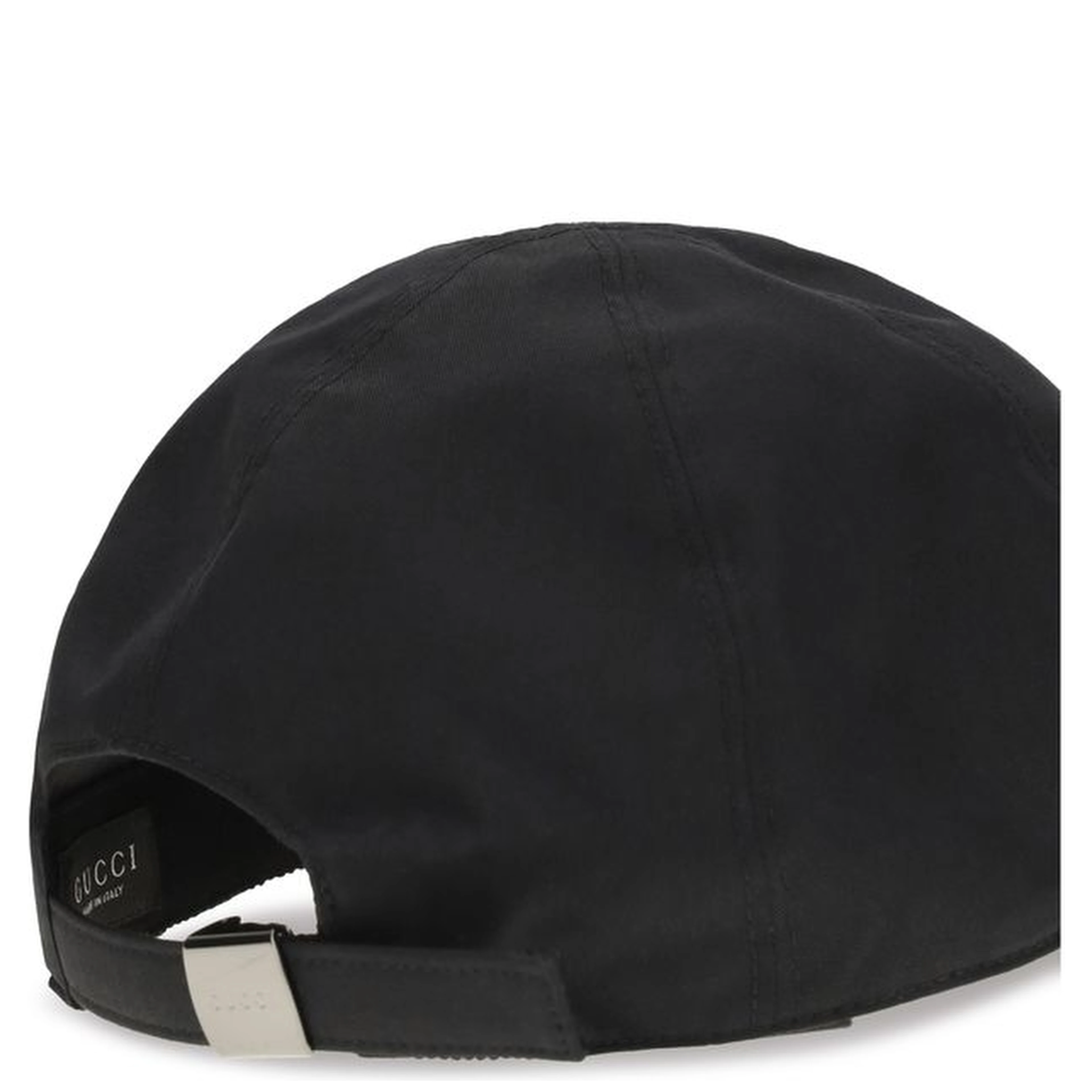 Black Cotton Cap (Baseball Hat)