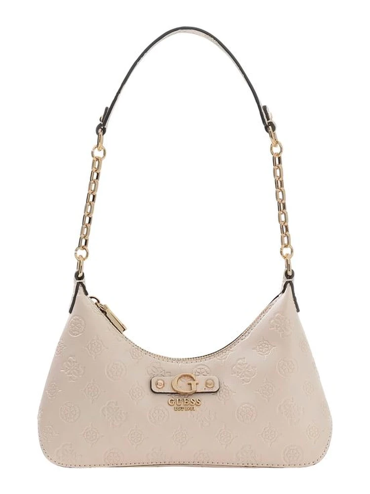 Beige Polyethylene Handbag