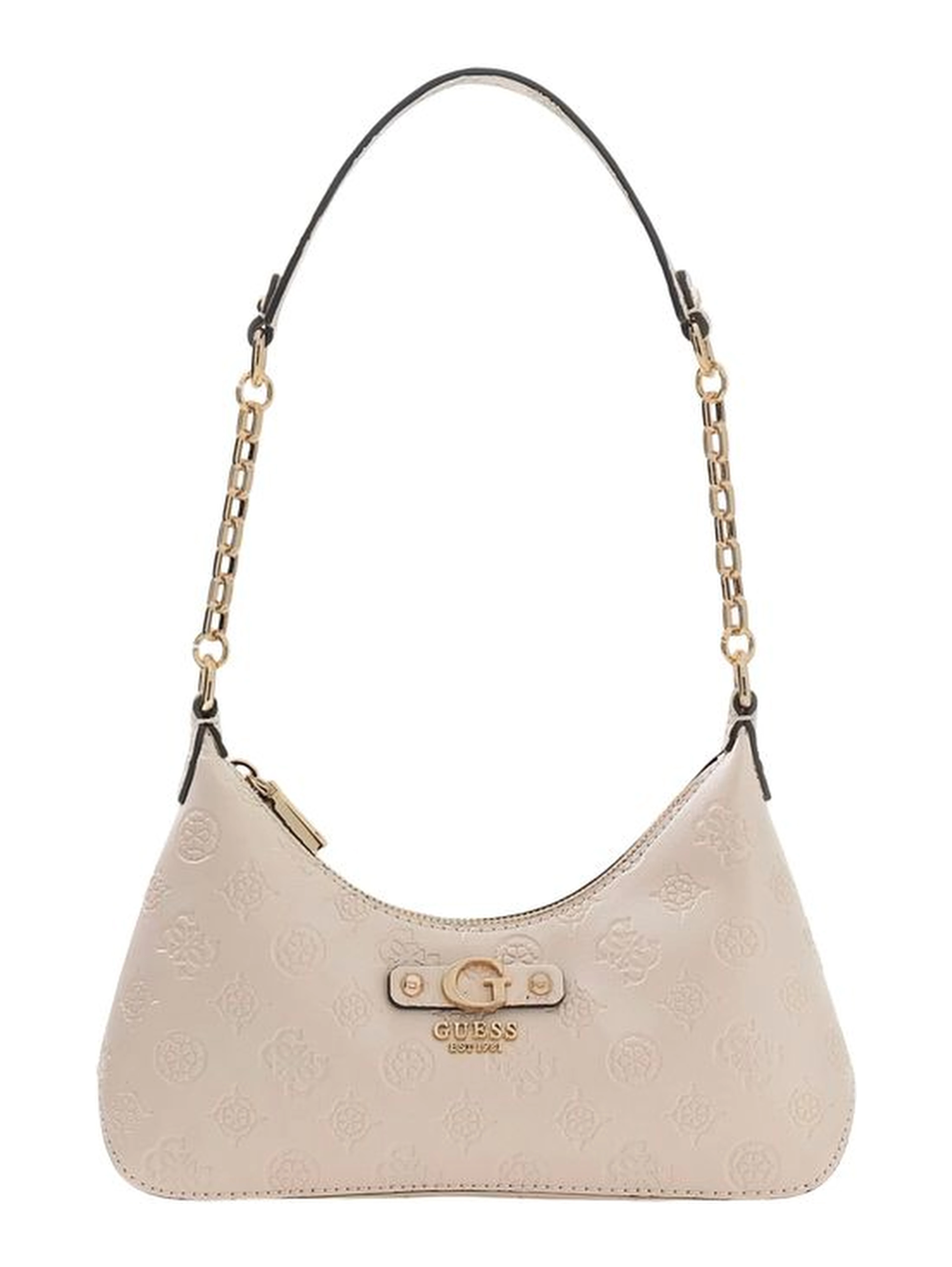 Beige Polyethylene Handbag