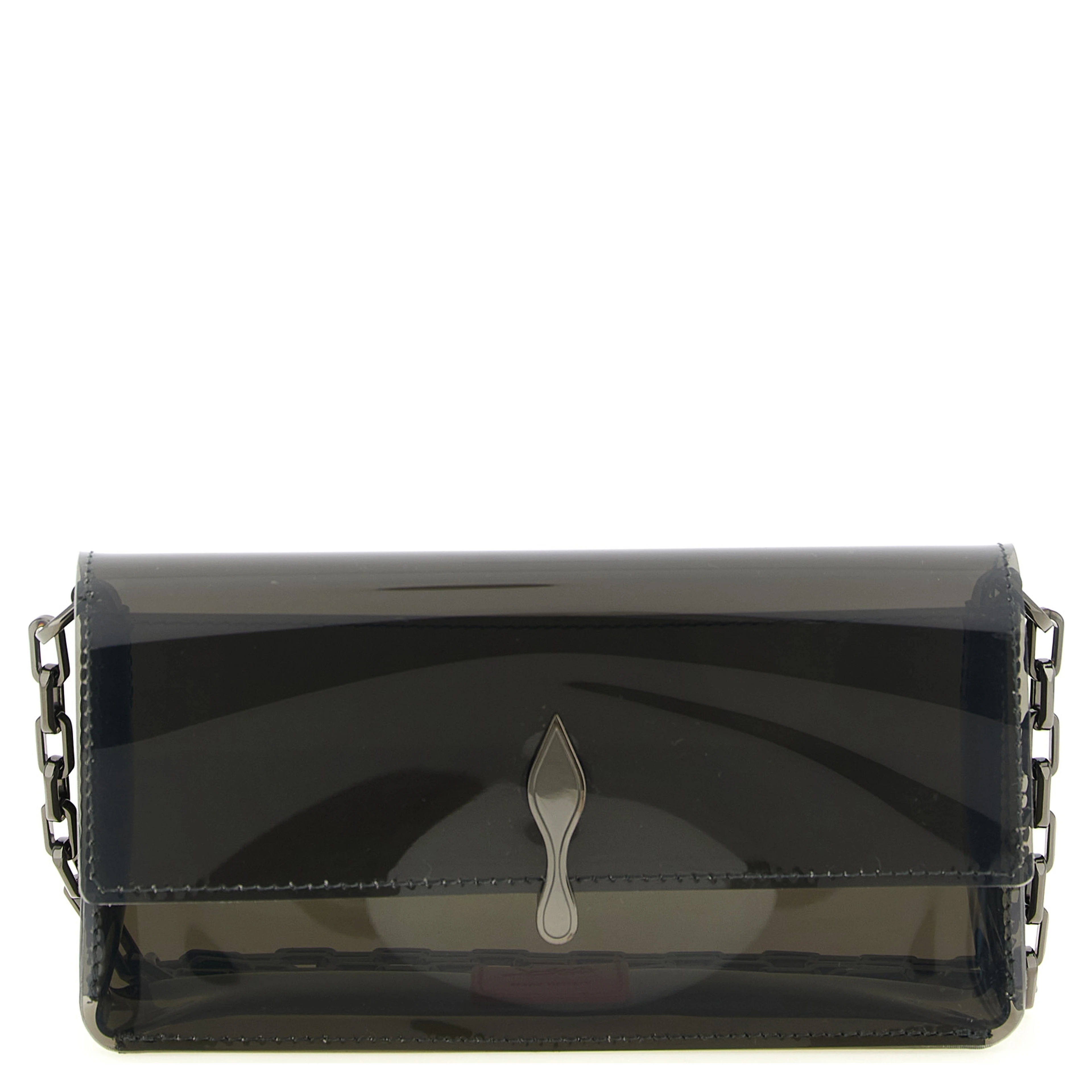 Black Pvc Clutch Bag