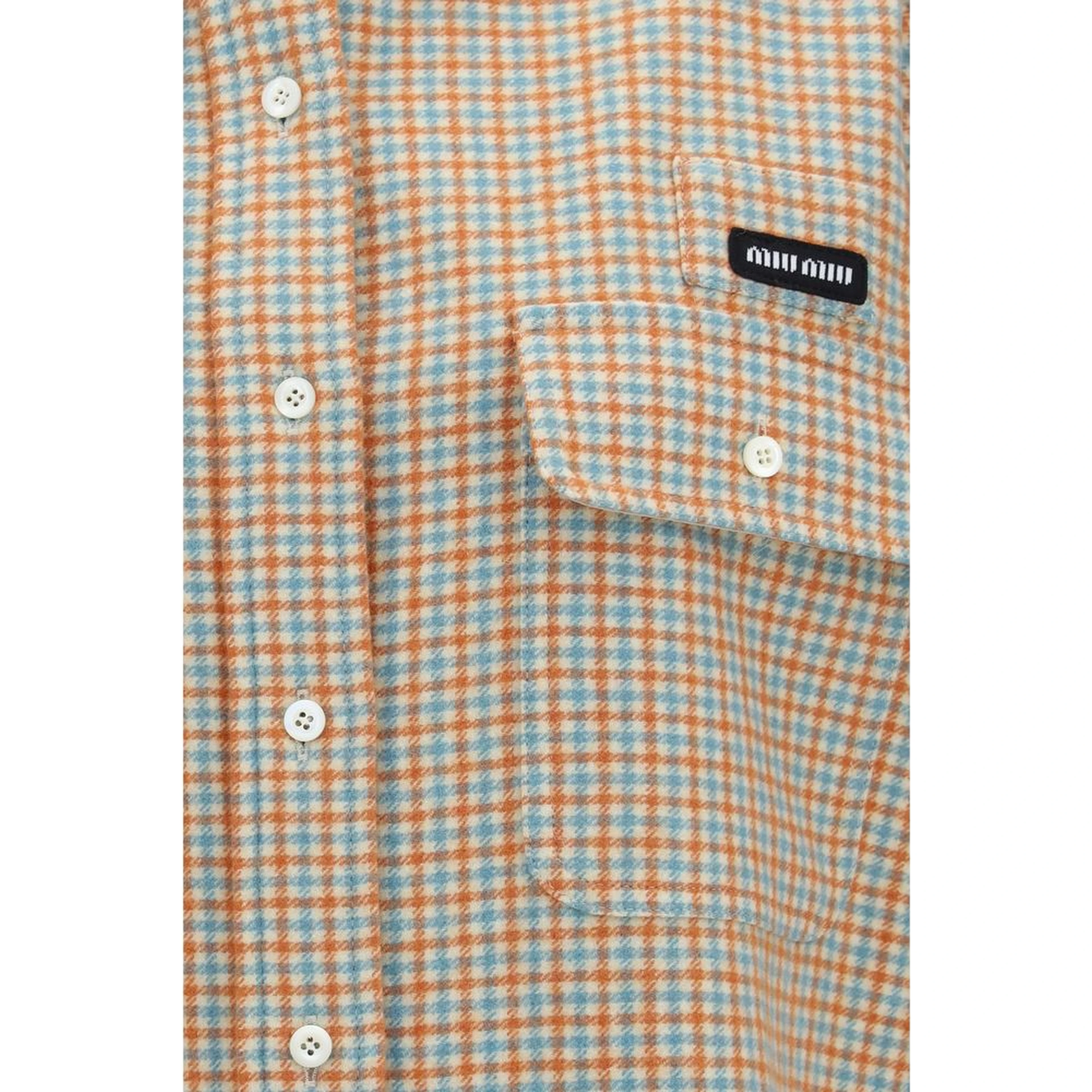 Orange Wool Oves Aries Shirt