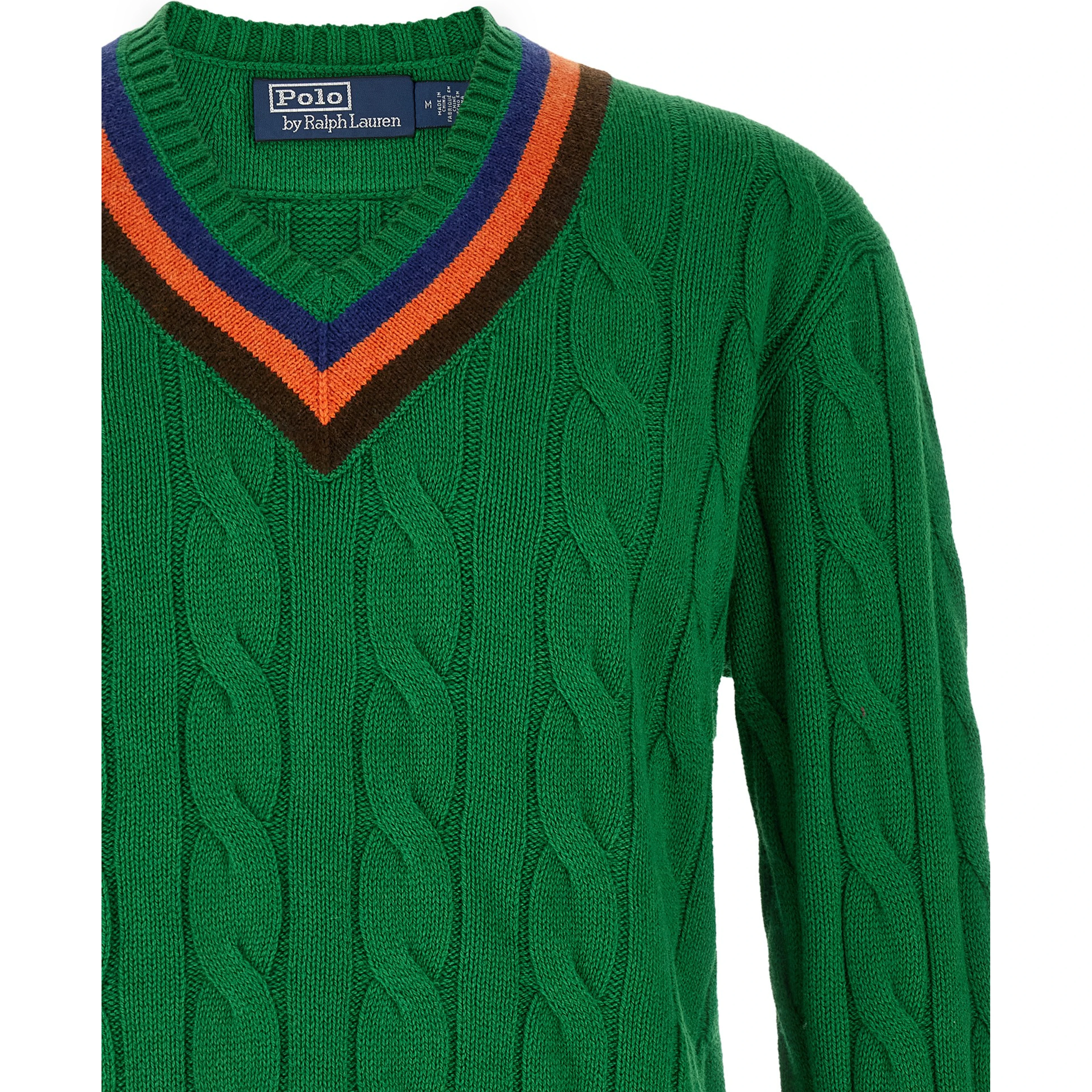 Bicolor Wool Cardigan
