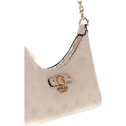 Beige Polyethylene Handbag