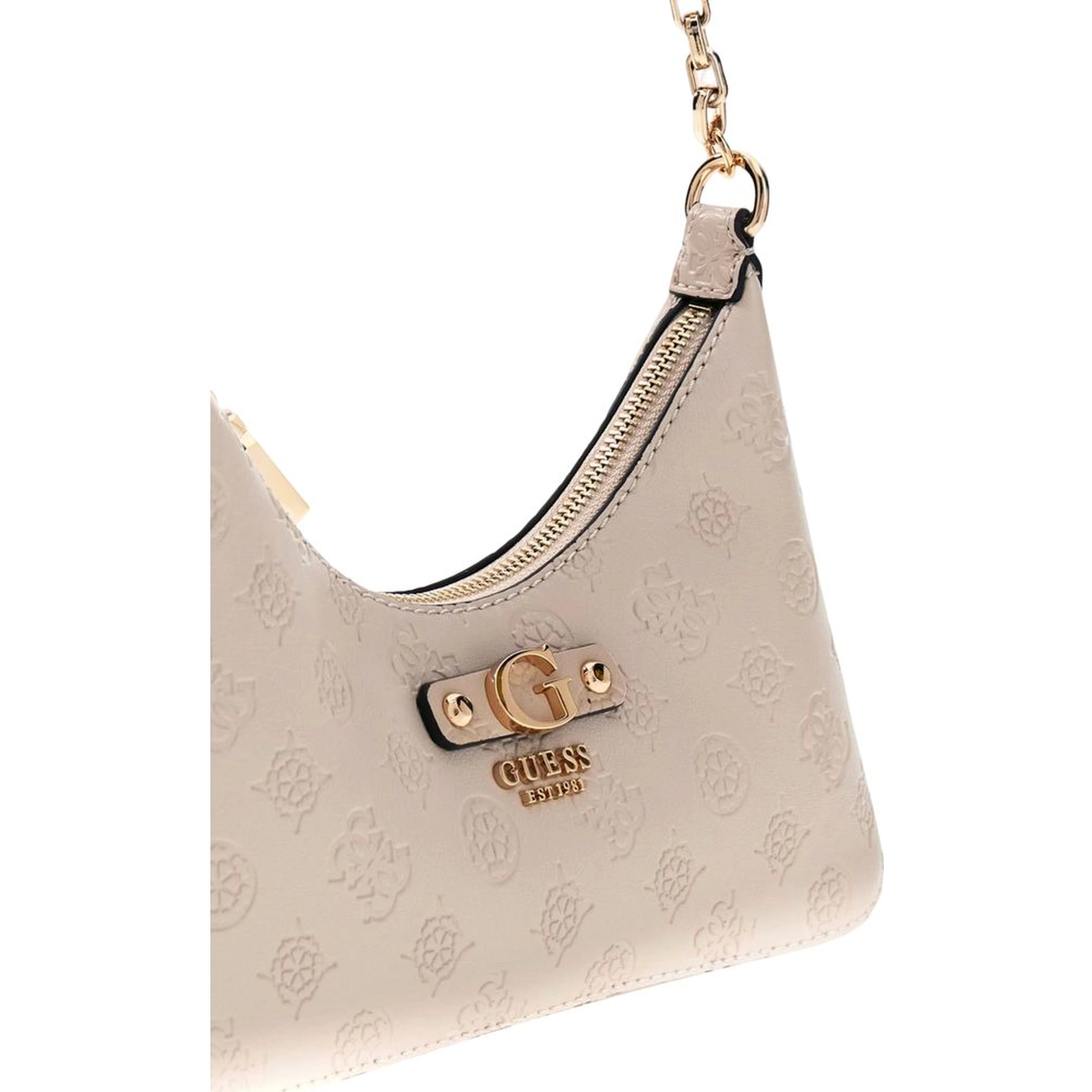 Beige Polyethylene Handbag