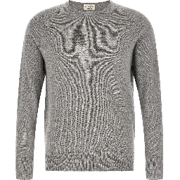Gray Cashmere Cardigan