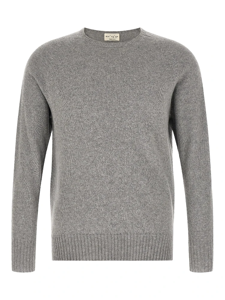 Gray Cashmere Cardigan