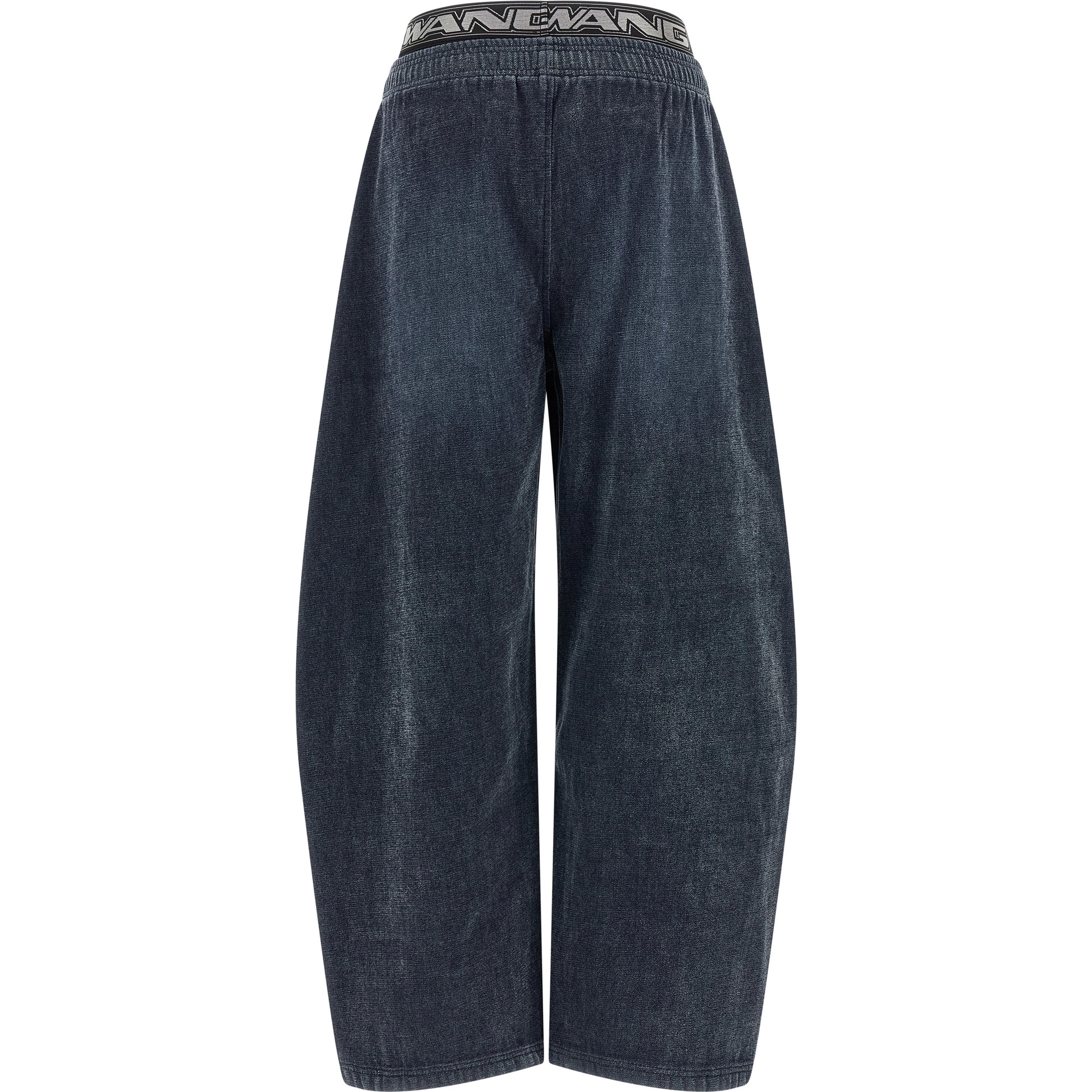 Black Cotton Casual Pants