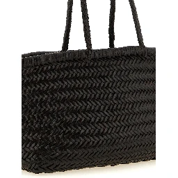 Brown Calfskin Shoulder Bag