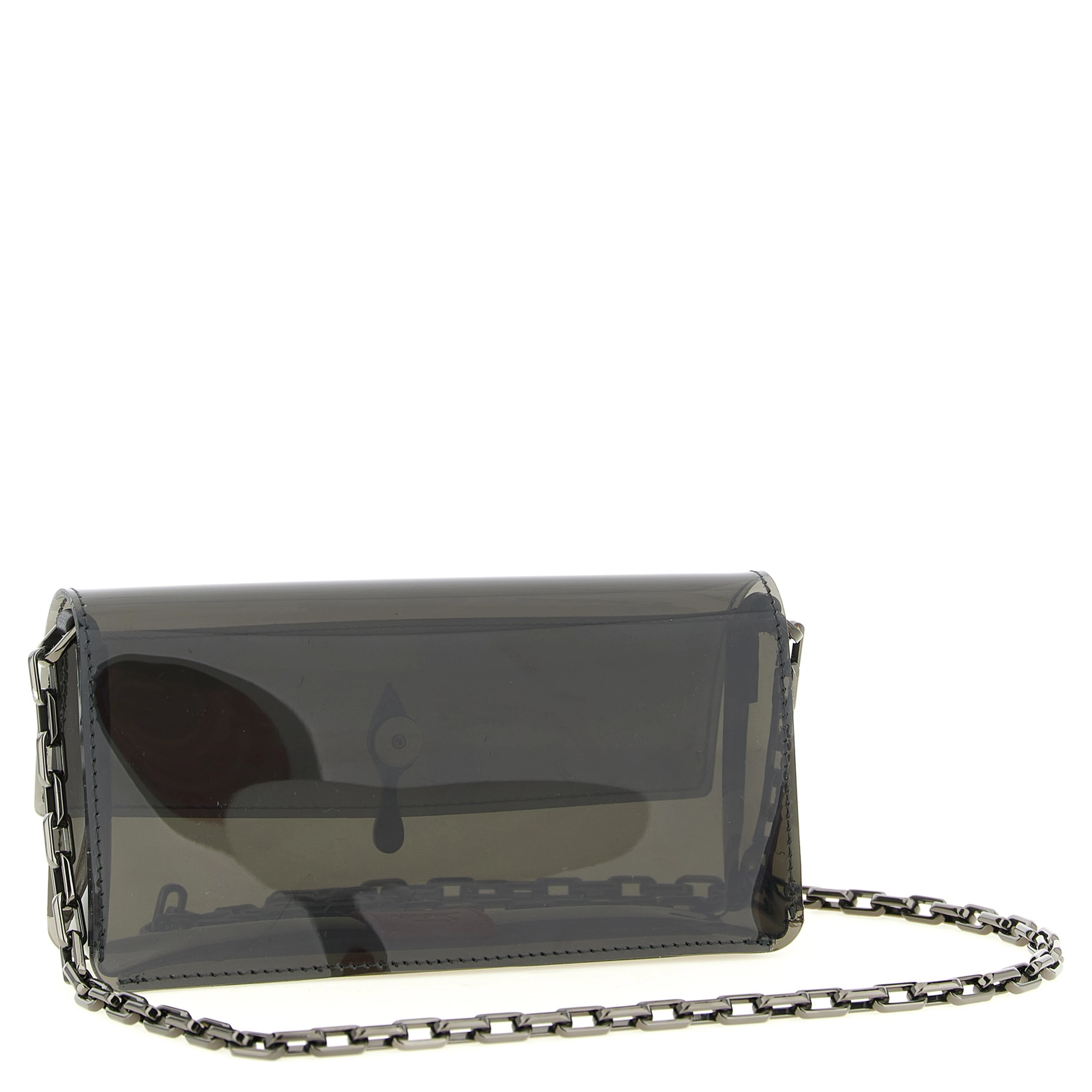 Black Pvc Clutch Bag