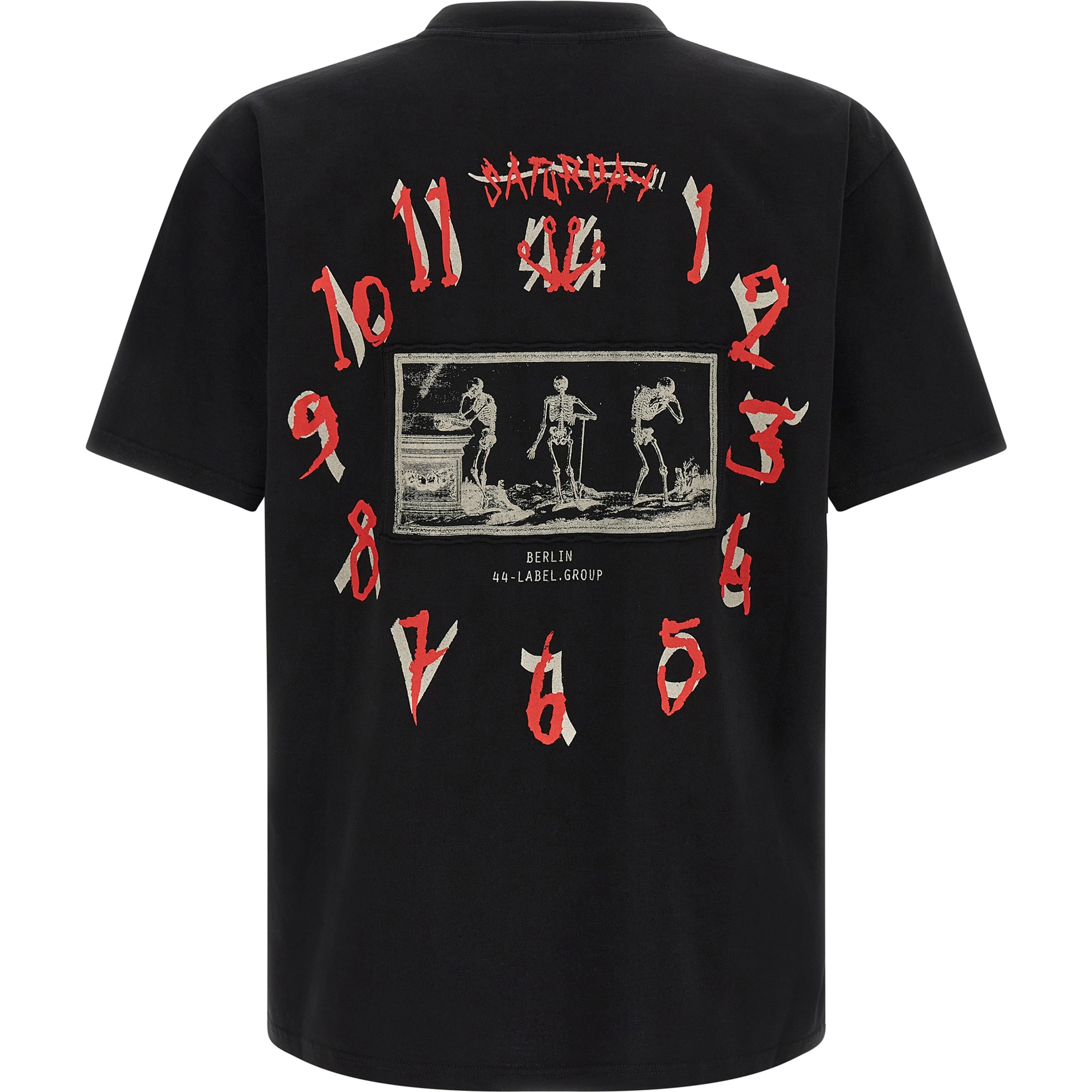 Black Cotton T-Shirt