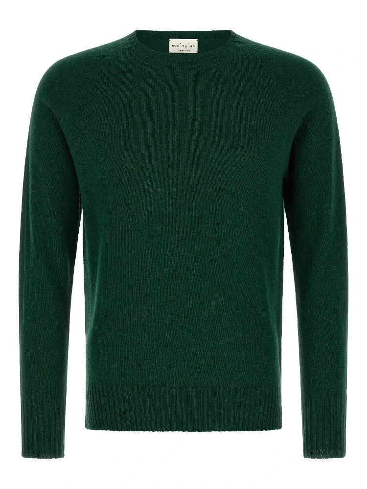 Bicolor Cashmere Cardigan