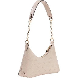 Beige Polyethylene Handbag