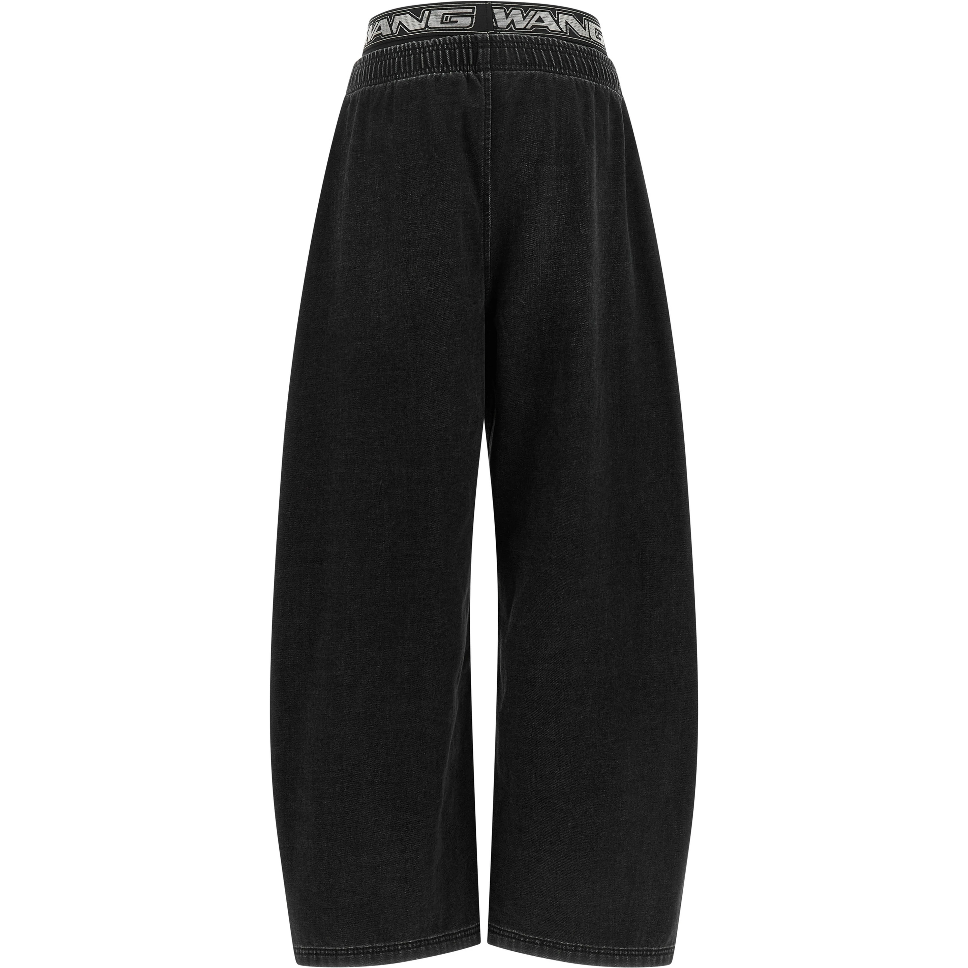 Black Cotton Relaxed Fit Jeans