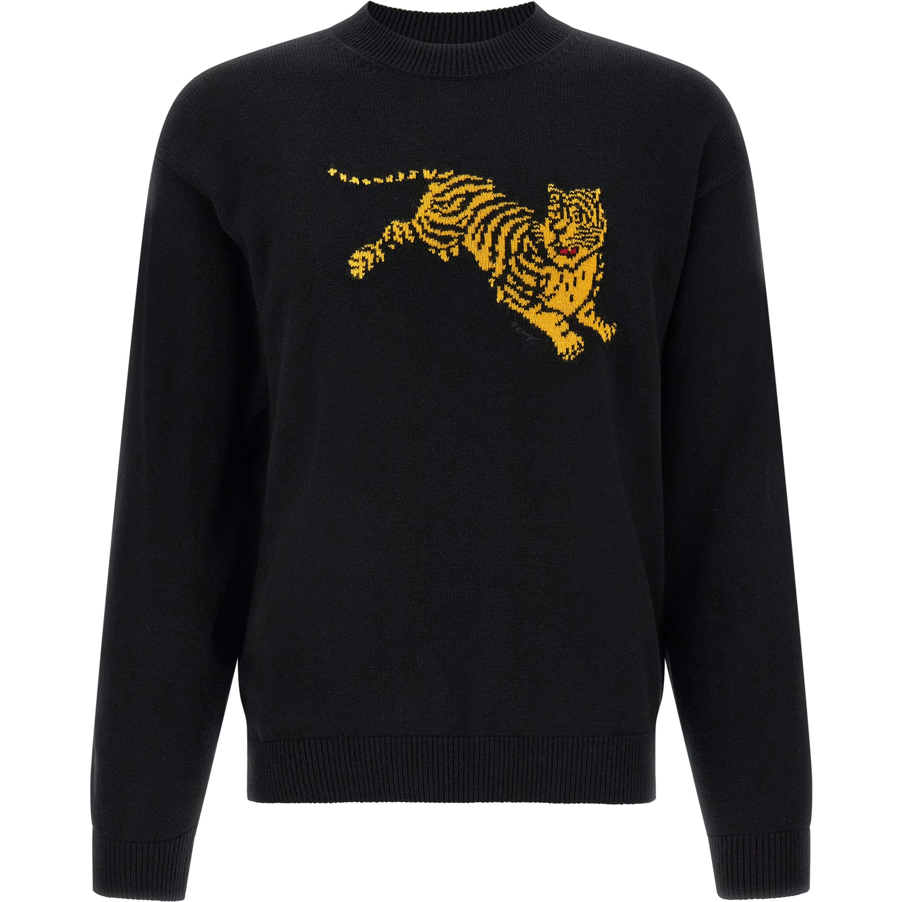 Black Cotton Sweatshirt