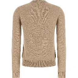 Beige Cashmere Cardigan