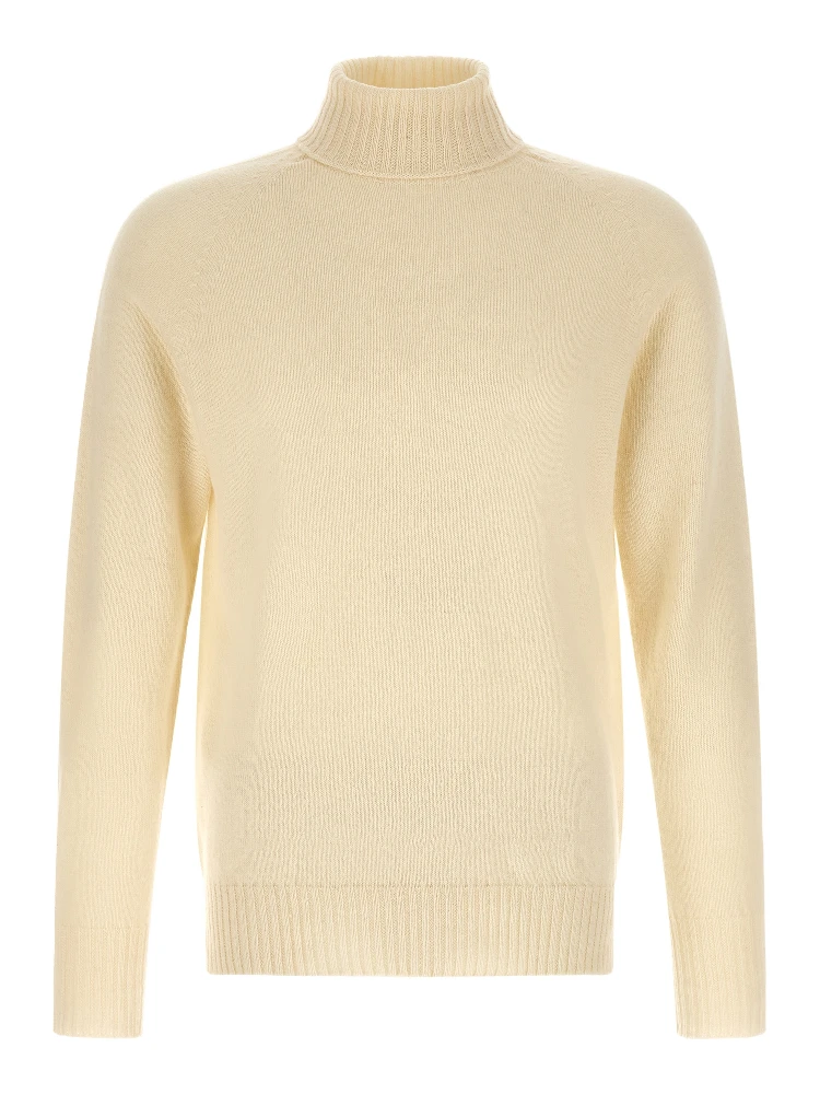 White Cashmere Cardigan