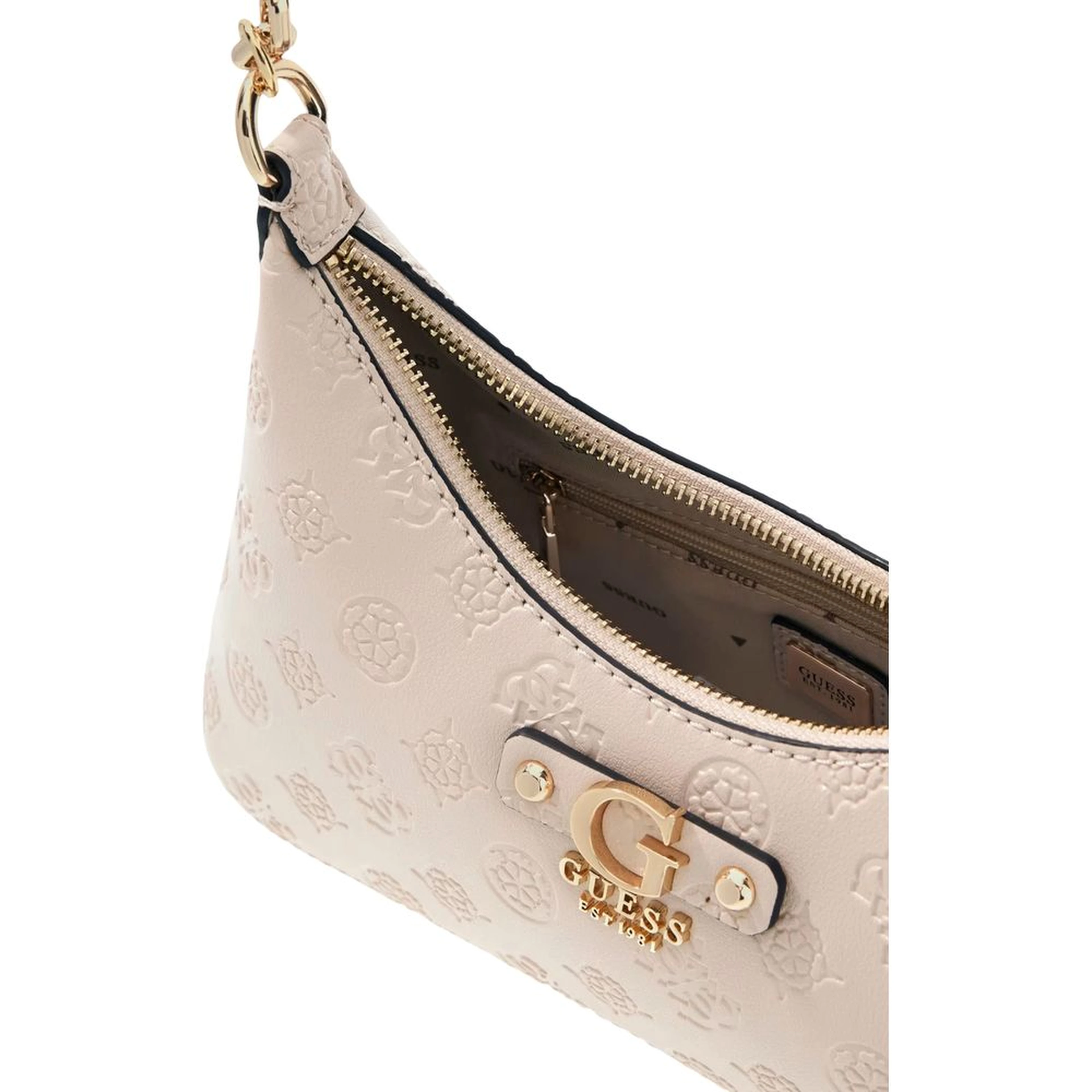 Beige Polyethylene Handbag