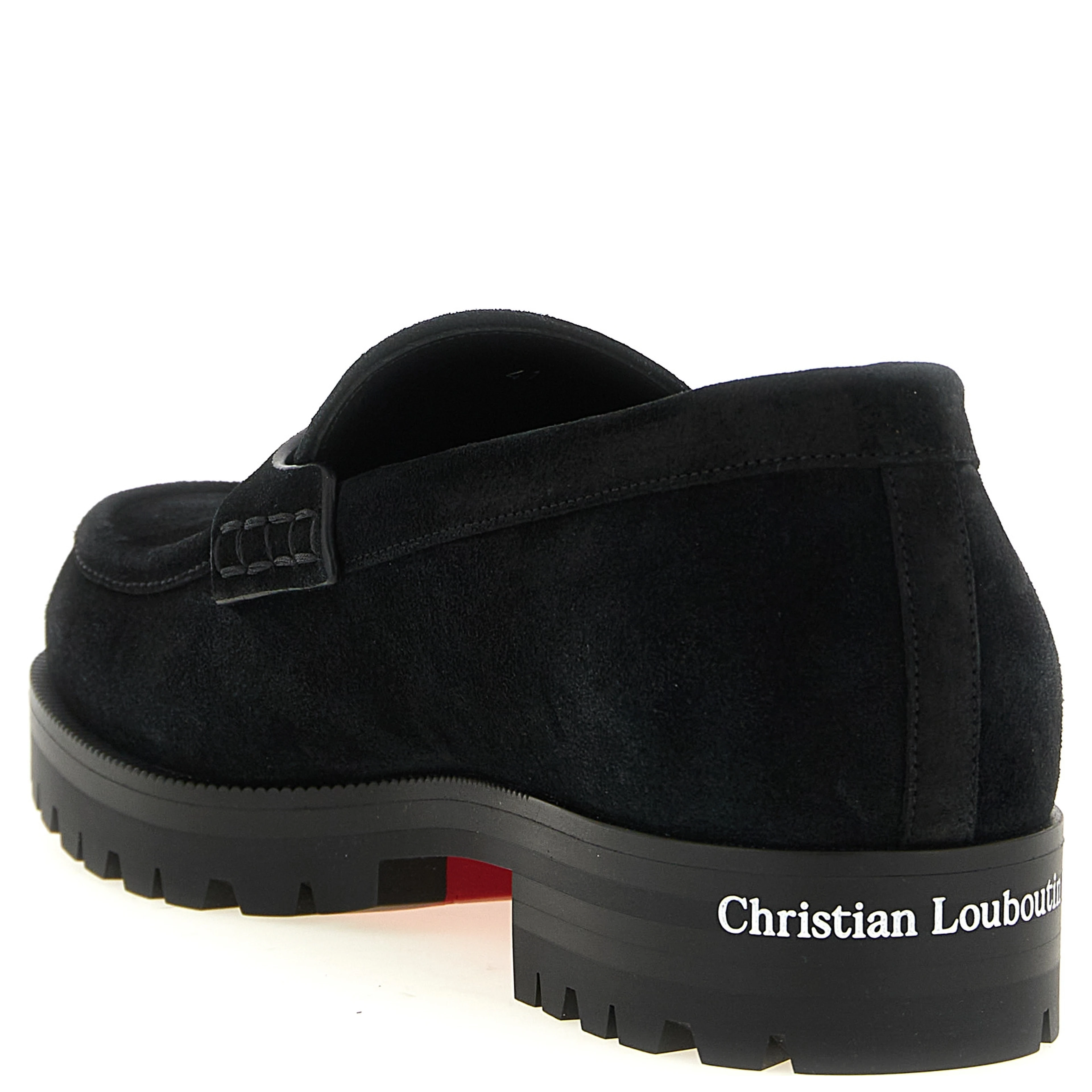 Black Calfskin Slip-On Loafers