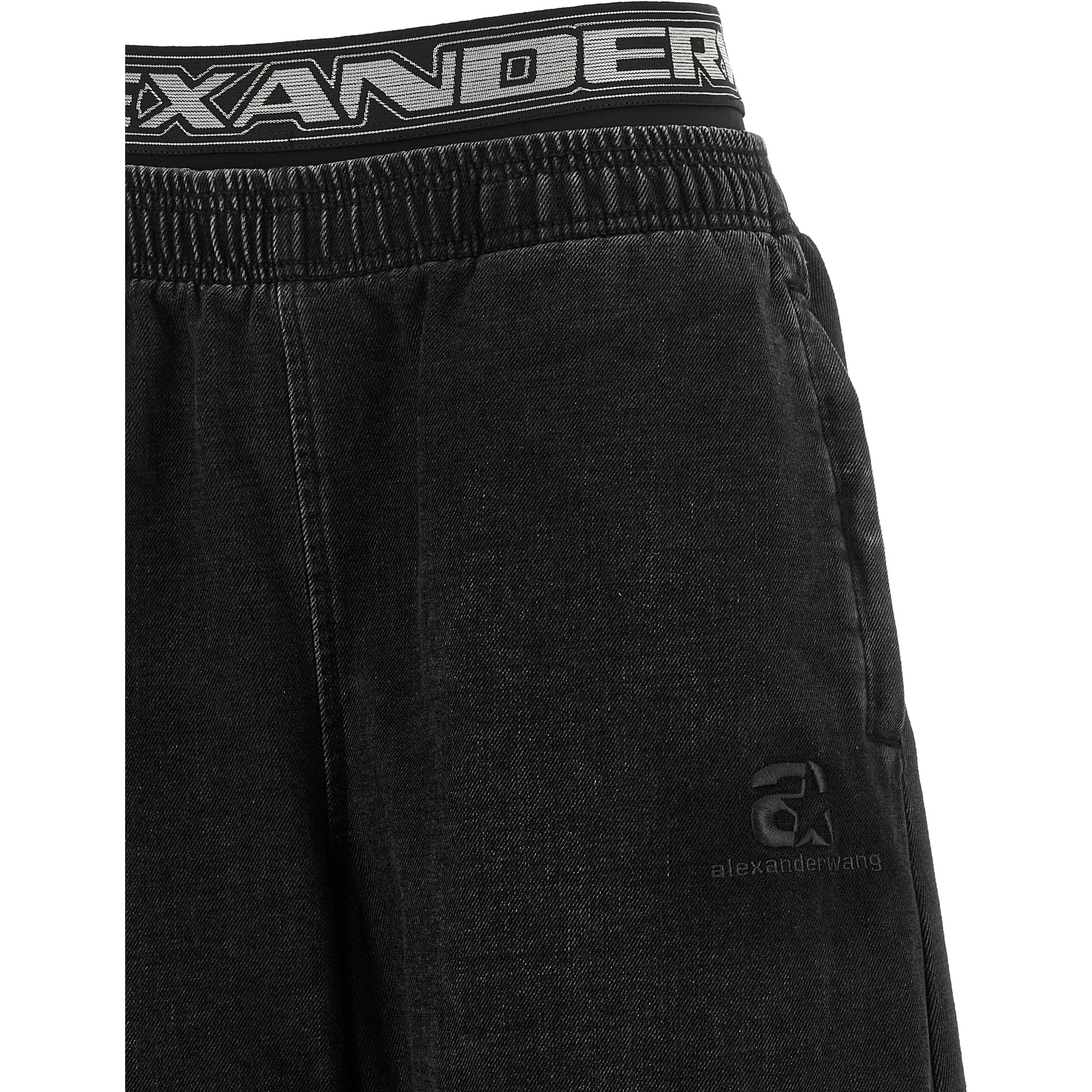 Black Cotton Relaxed Fit Jeans