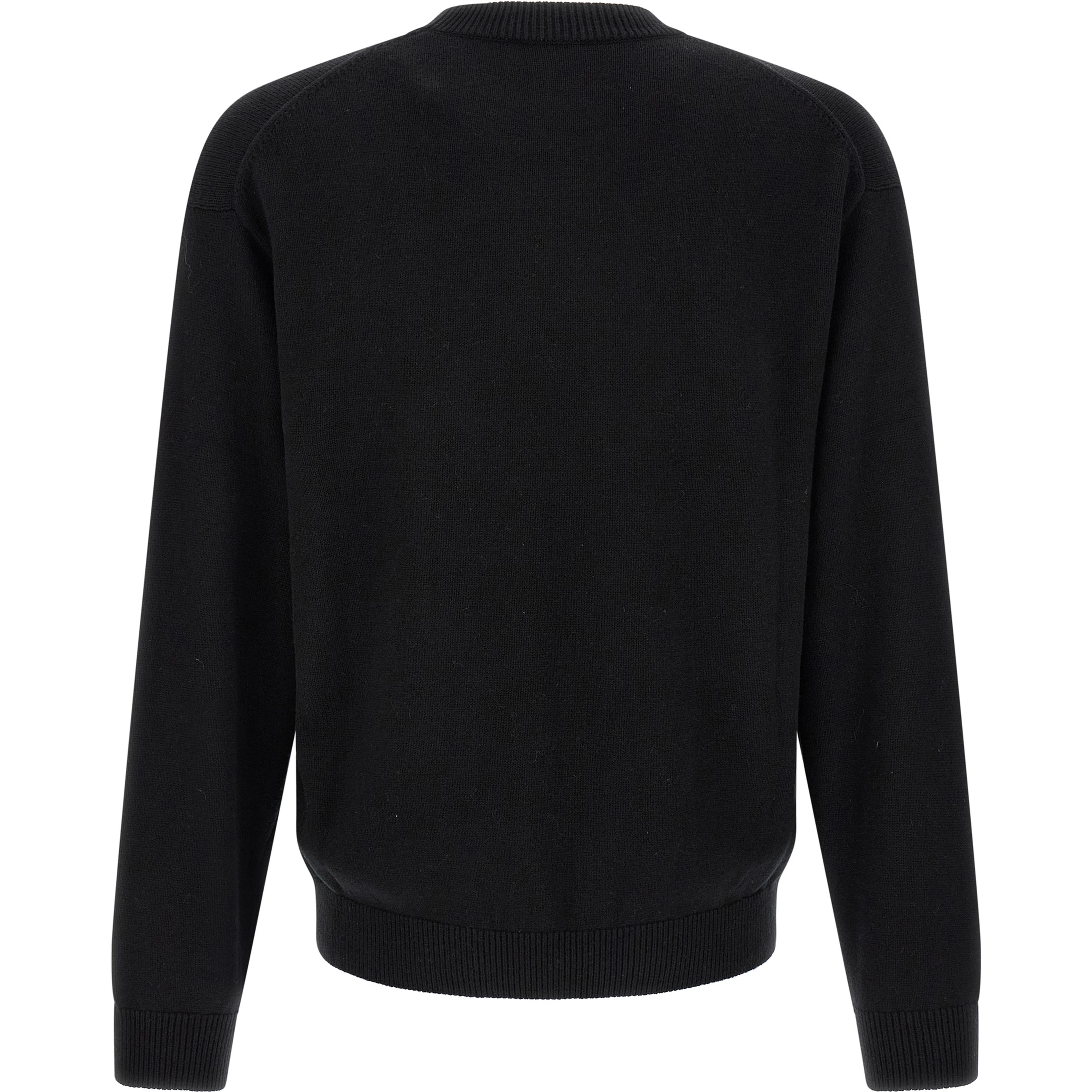 Black Cotton Sweatshirt